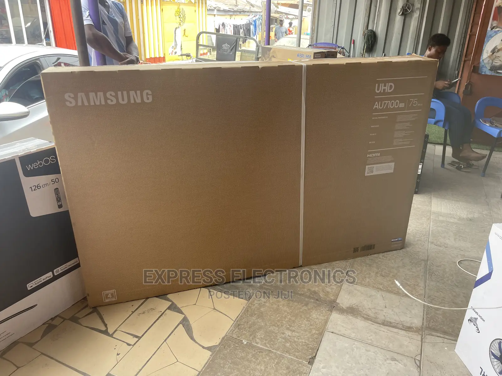 75”AU7172 UHD Crystal Samsung Long Lasting Tv (Dstv)