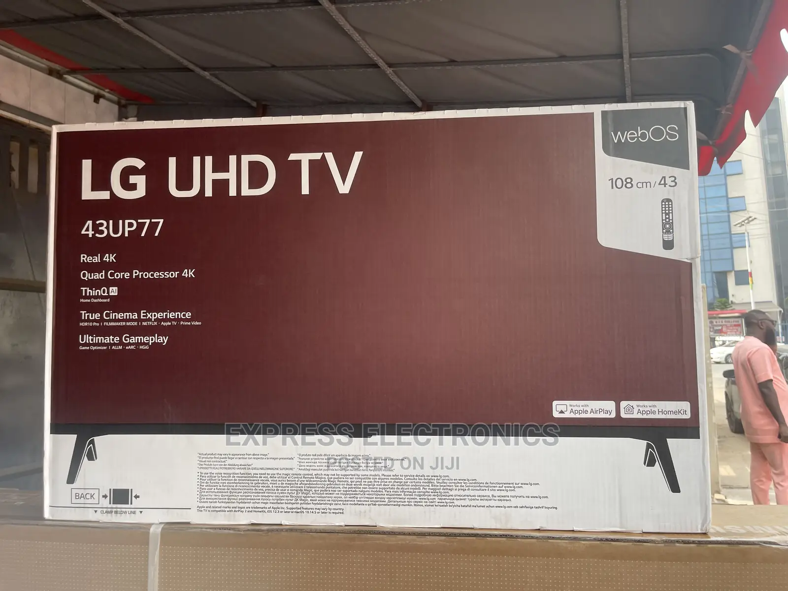 Long Lasting Lg 43”UHD Smart Tv (Dstv) Tv Best Deal