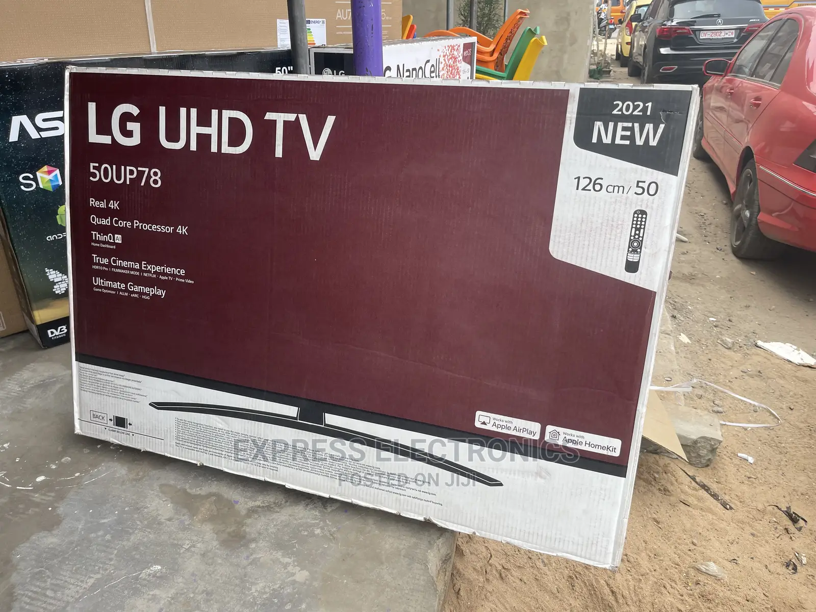 UHD Smart Lg 50”UP75003 Long Lasting Tv (Dstv)