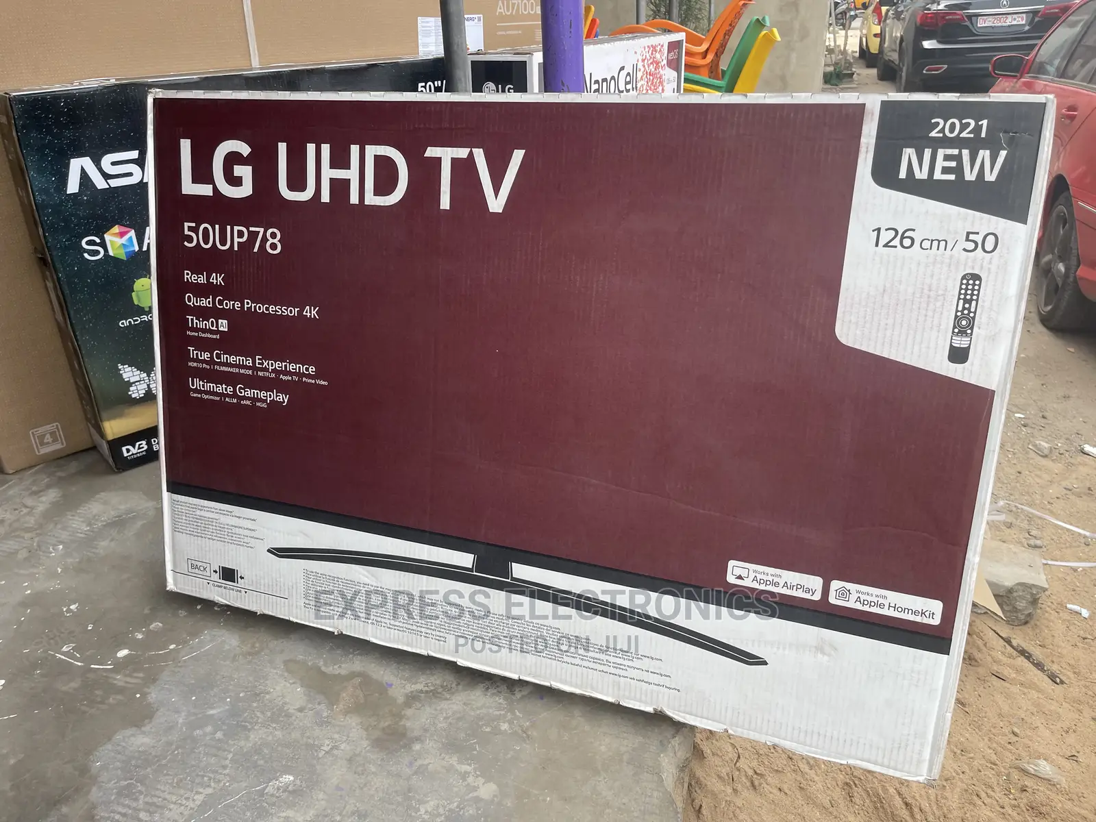 UHD Smart Lg 50”UP75003 Long Lasting Tv (Dstv)