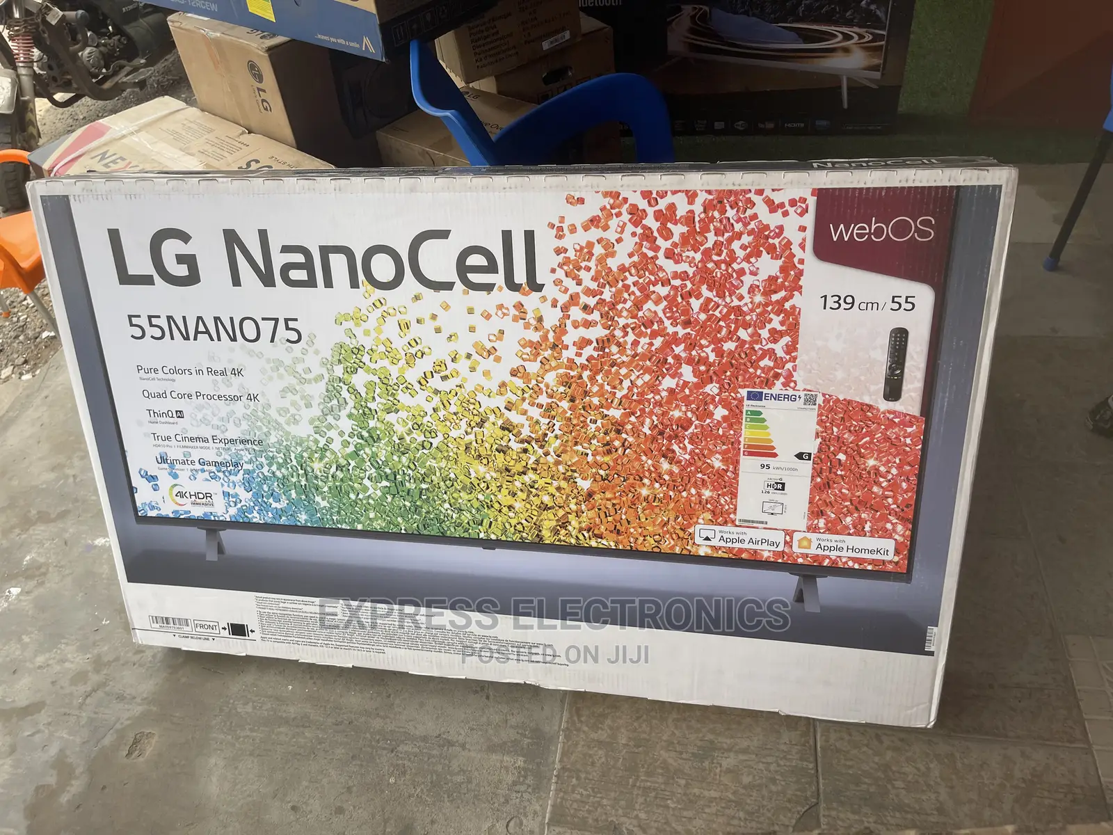 55NANO756 Nanocell Smart Experience UHD LG +Dstv