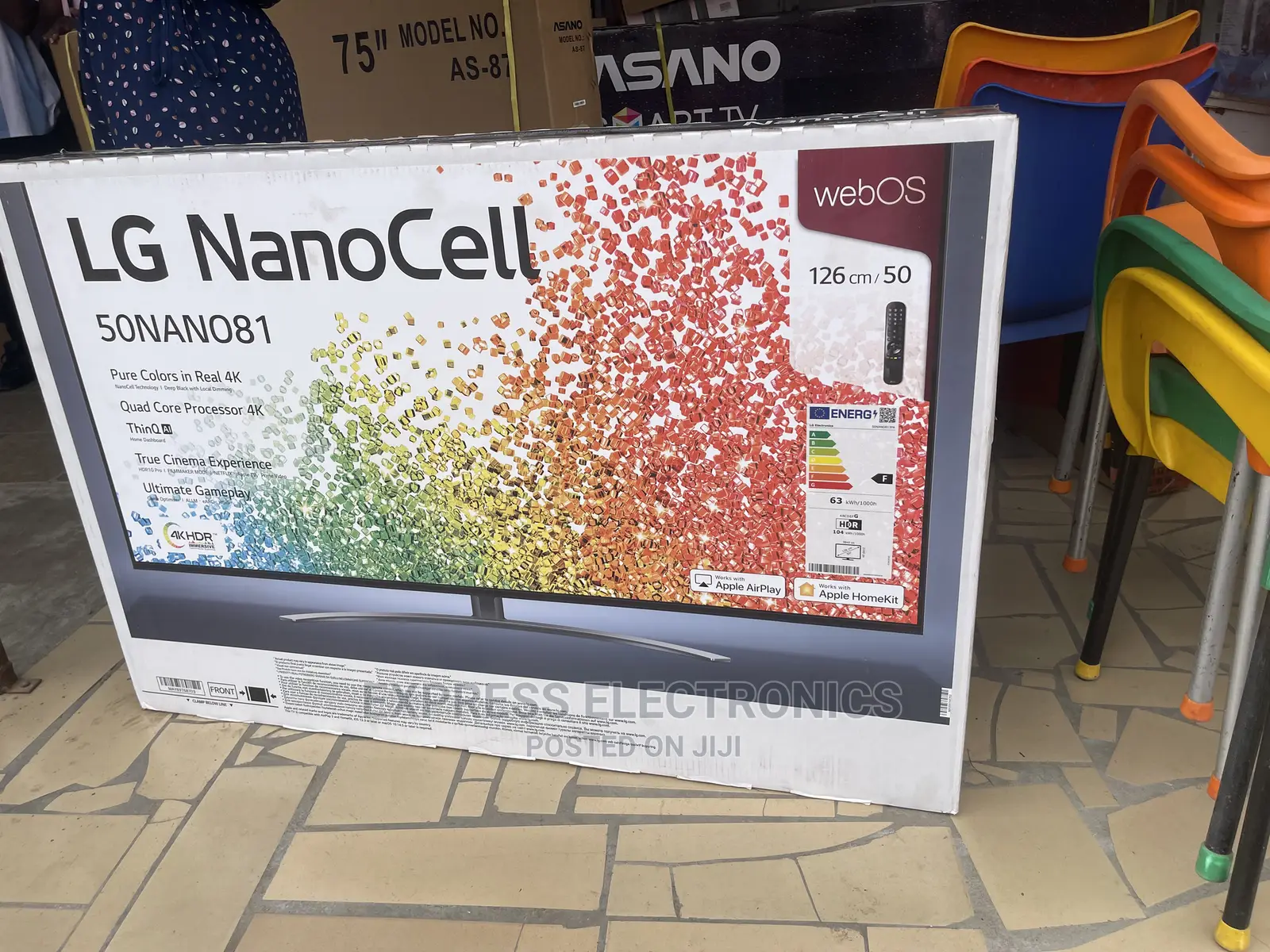 LG Nanocell 50NANO813 UHD Experience Tv +Dstv