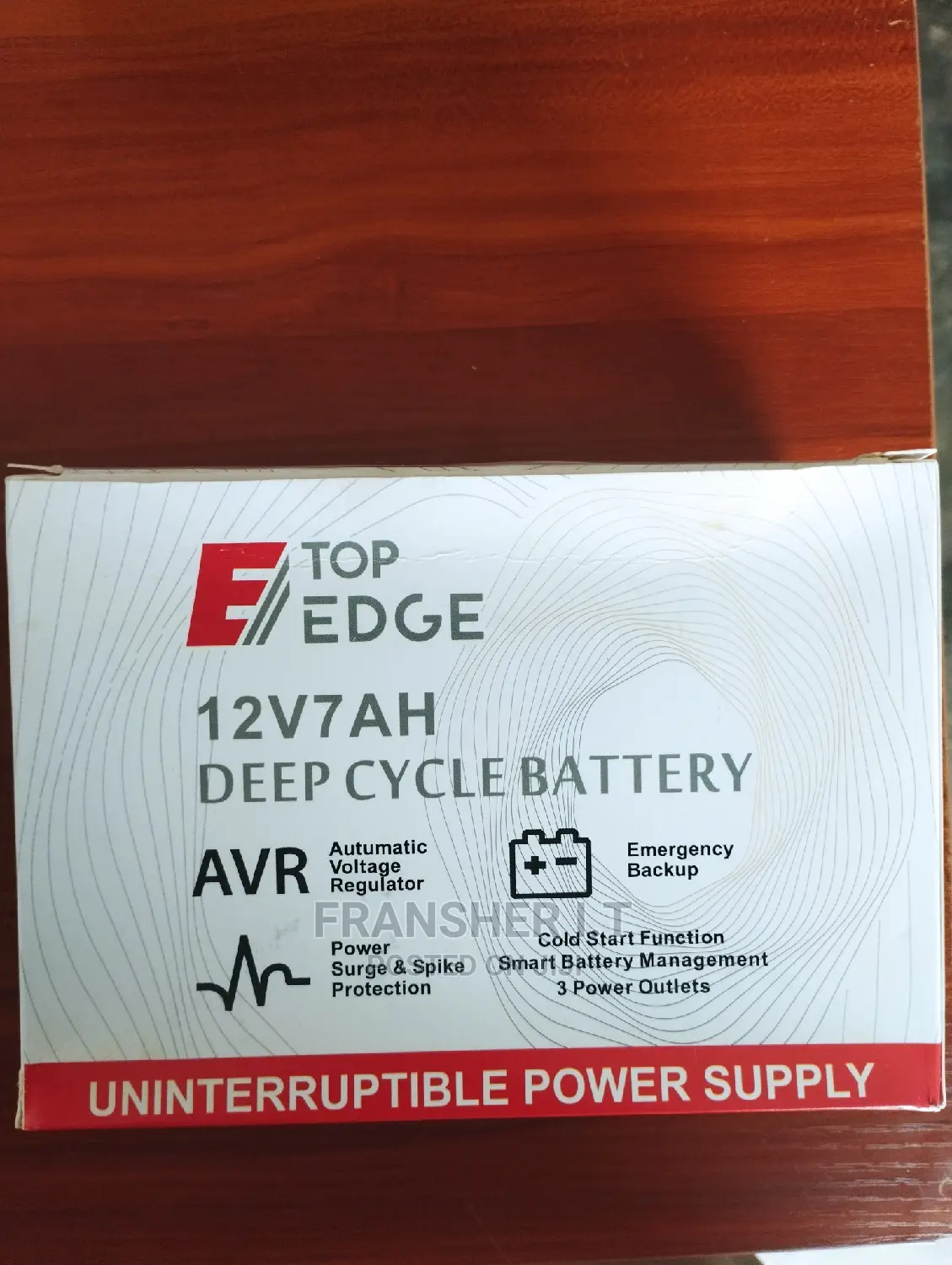 Top Edge UPS Battery 12/7ah