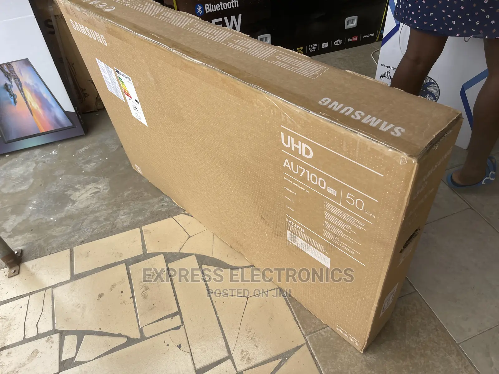Browse With 50”Au7172 UHD Smart Samsung LED Tv +Dstv