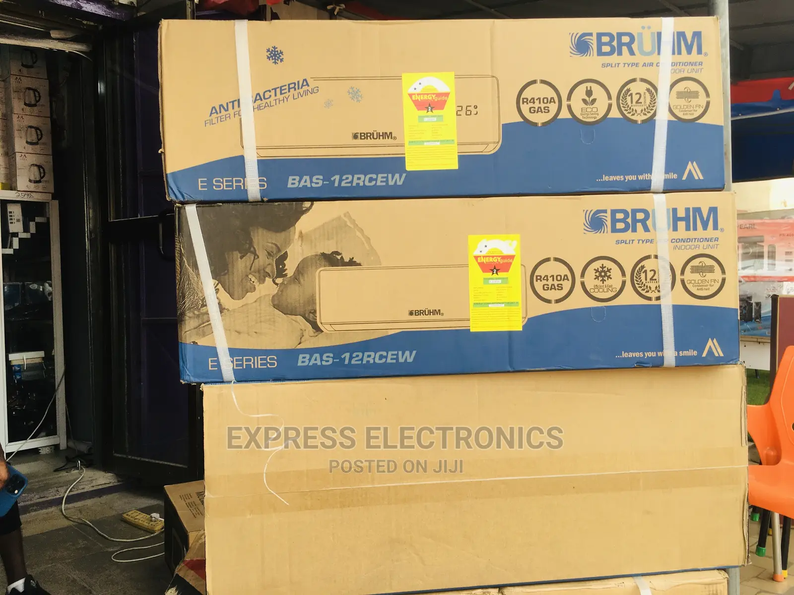 2.0hp Air Exchanger Ventilator Bruhm Split R410 Gas AC