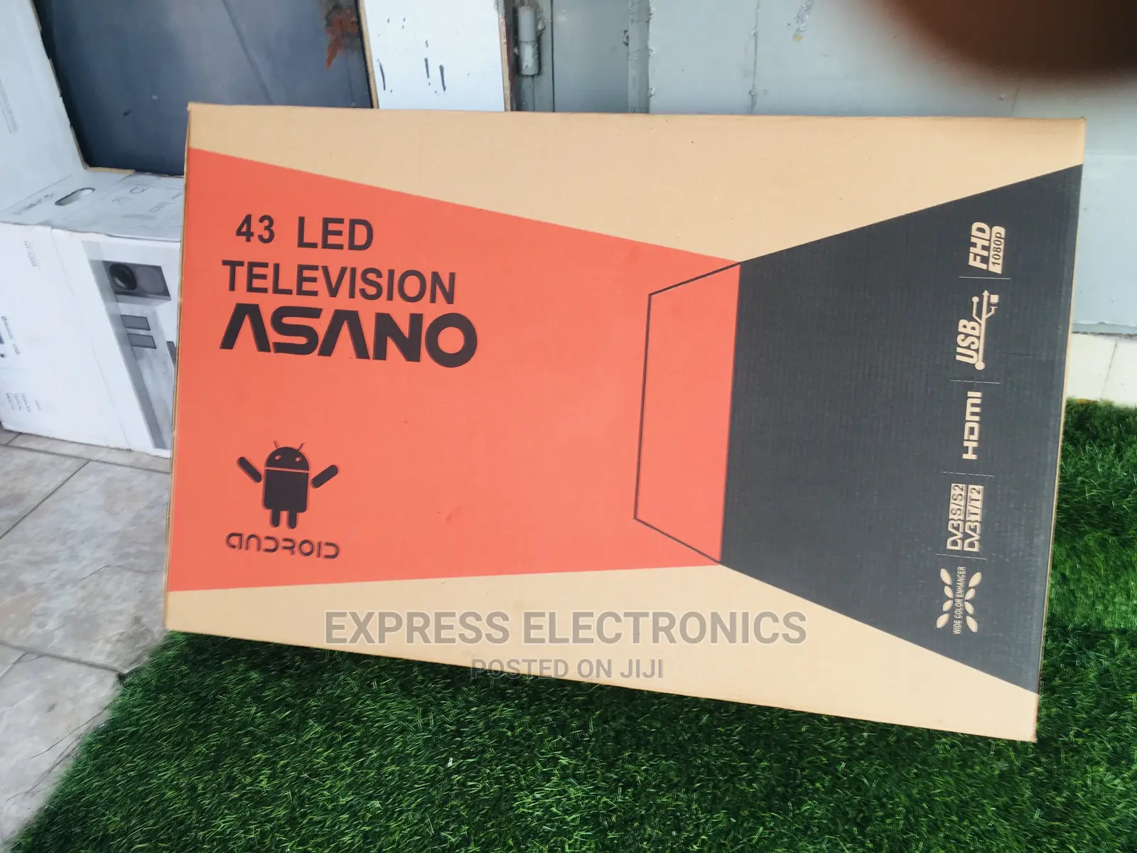 Triluminos Display Asano FHD Digital 43” Vivid True Picture