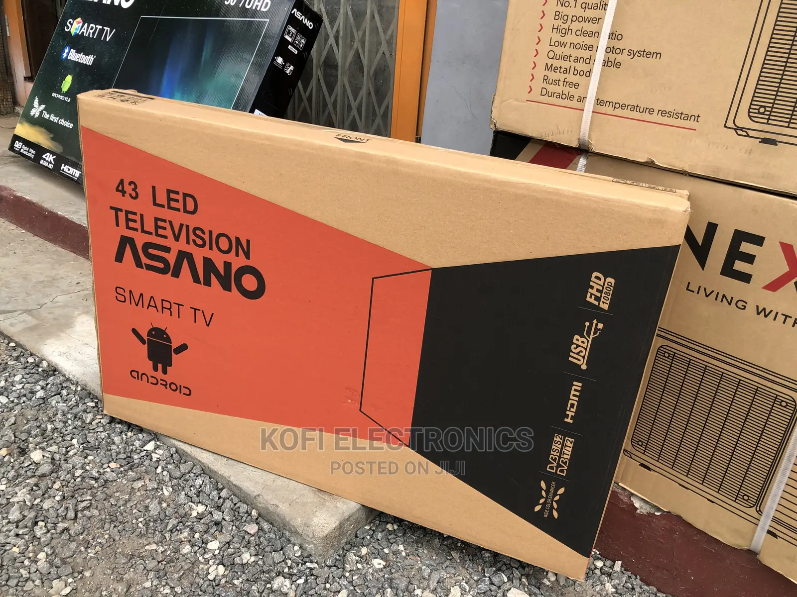 Crystal Clear Asano 43inch Smart TV