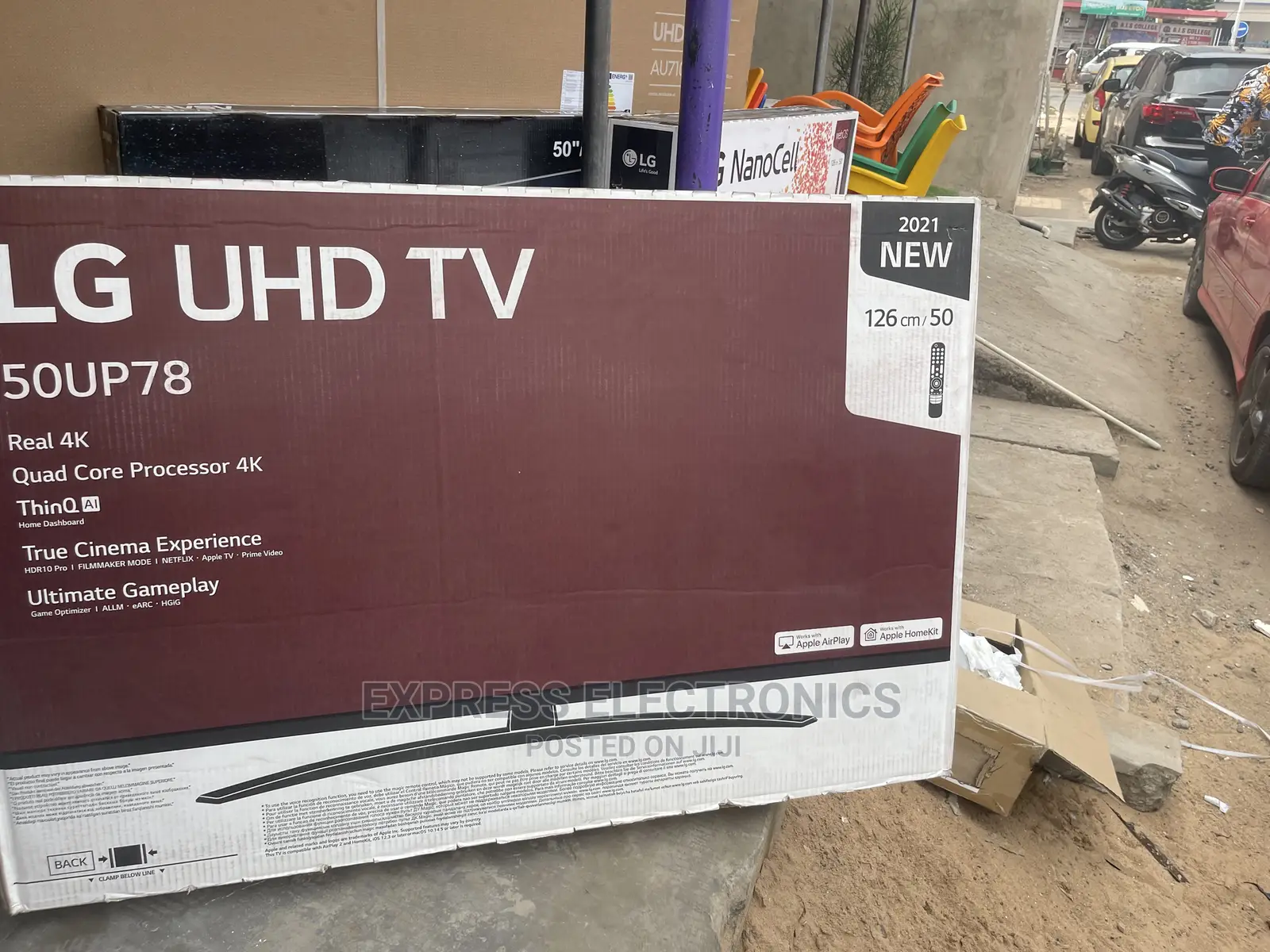 LG Vivid True Picture 50”UP7800 UHD Smart +Dstv