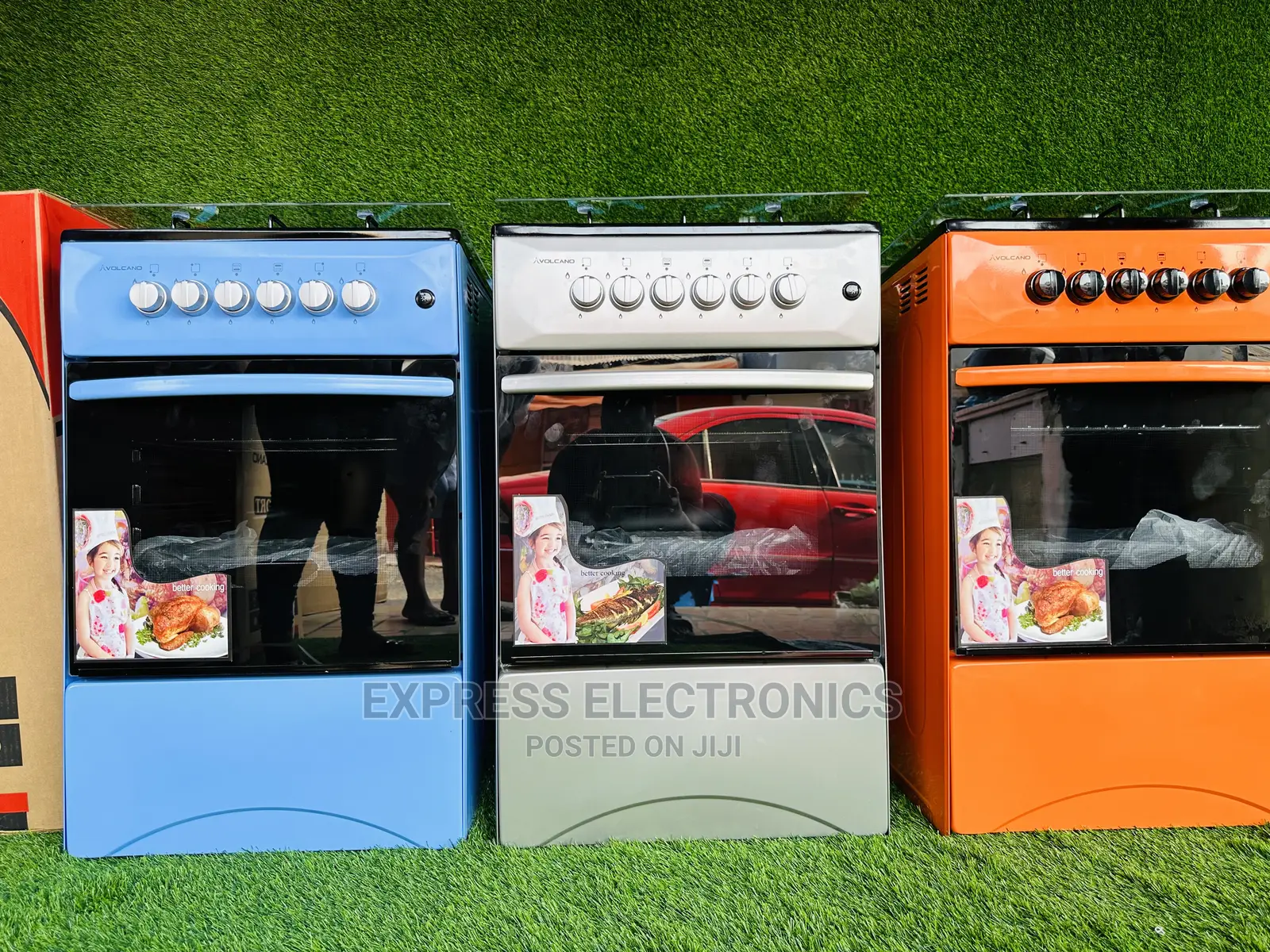 Standing Cooker Volcano 4burner Gas Classic With Oven Stove