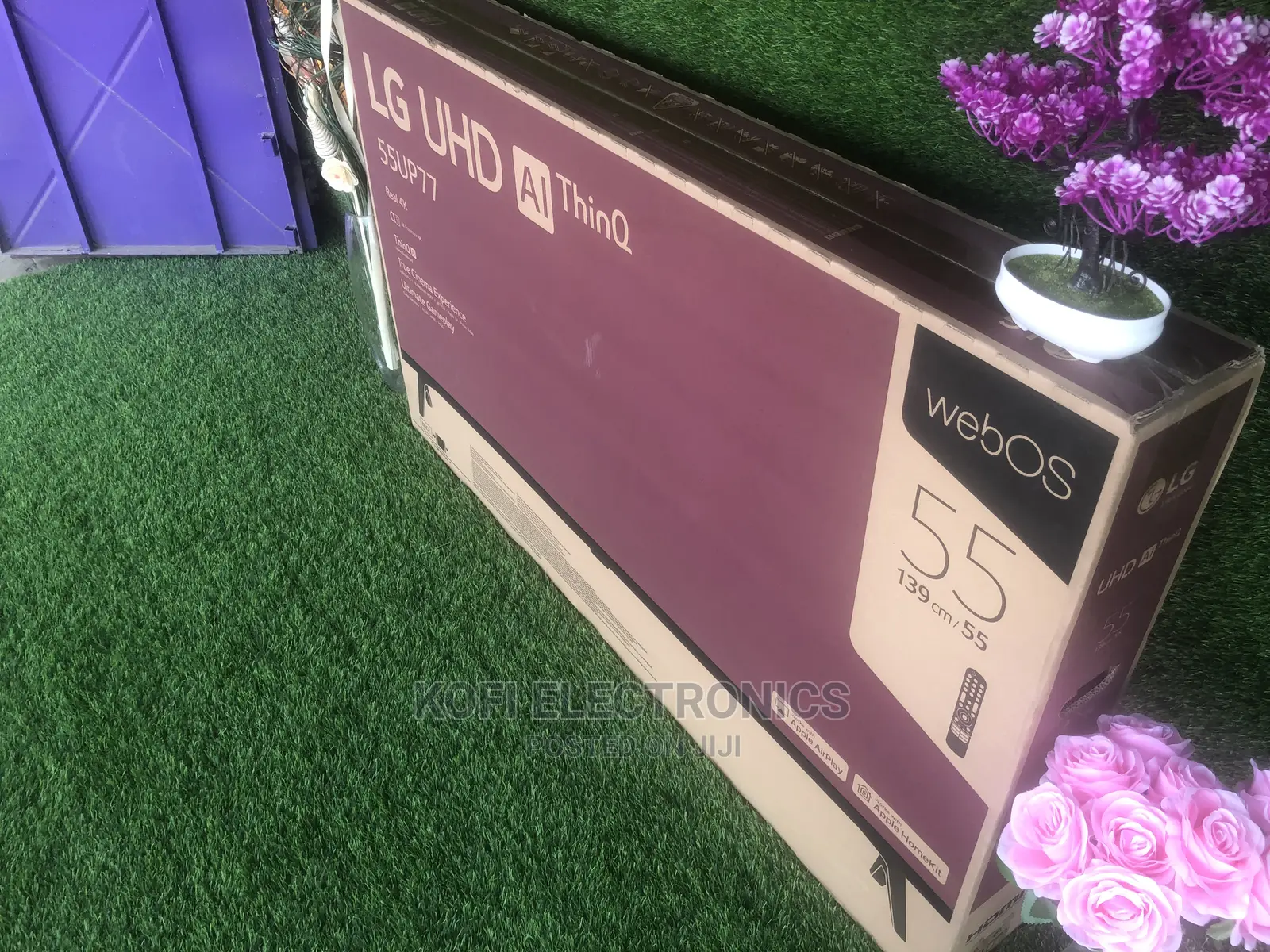 Audio Stream LG 55UP77006LB | 55 Inch Ultra HD HDR Smart