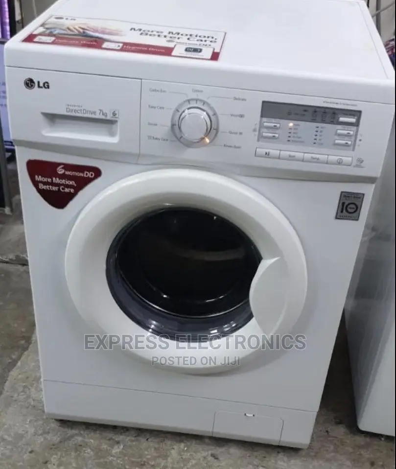 Eco Friendly Front Load LG FH2J3QDNP0 7kg Fully Automatic
