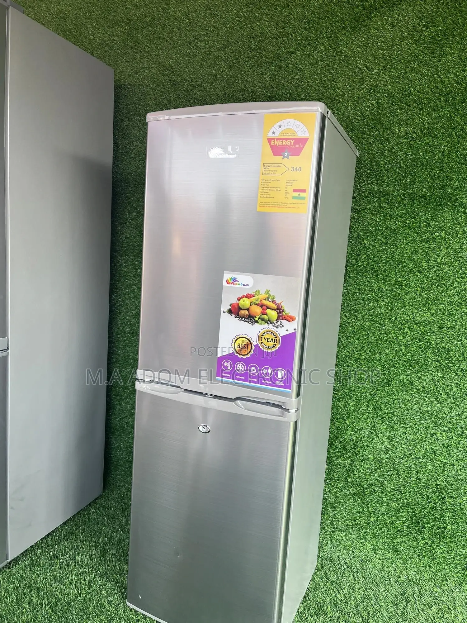 With Extra Cool Less Energy Consumption Rainbow Fridge Rai