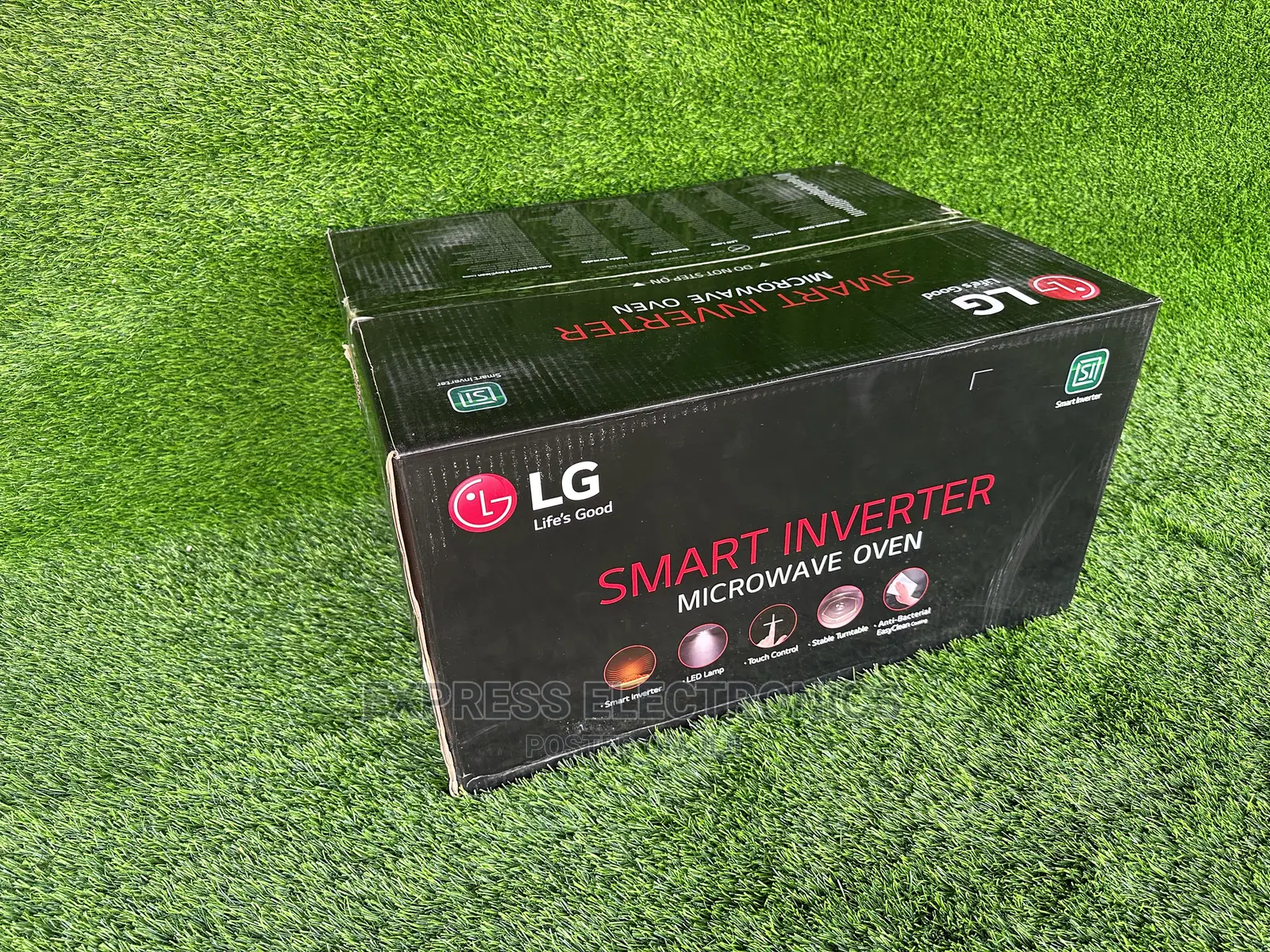 LED Light LG Microwave Oven Cooker Black Claen Easy