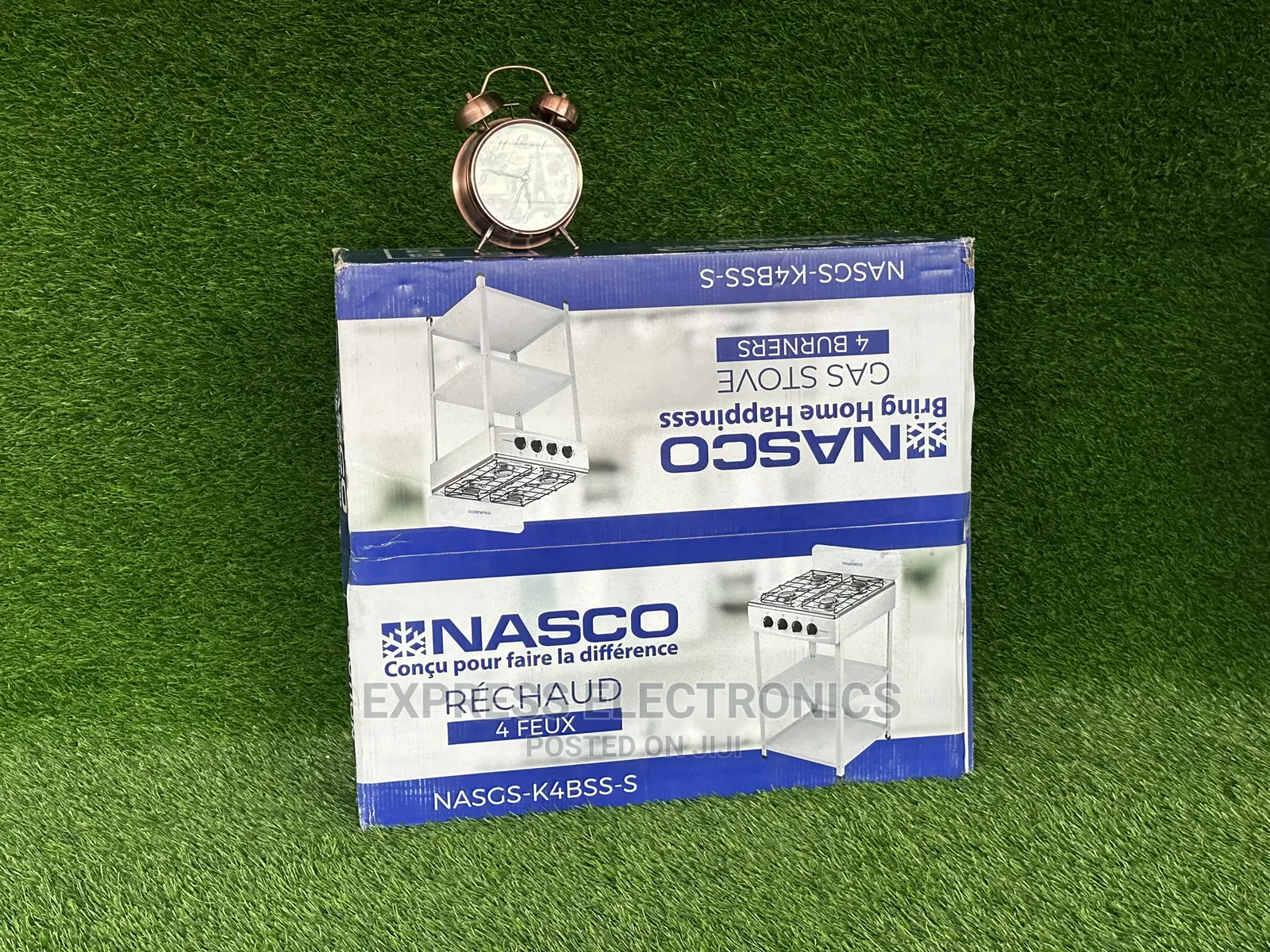 Nasco Perfect 4burners Kitchen Cooker Stove *White