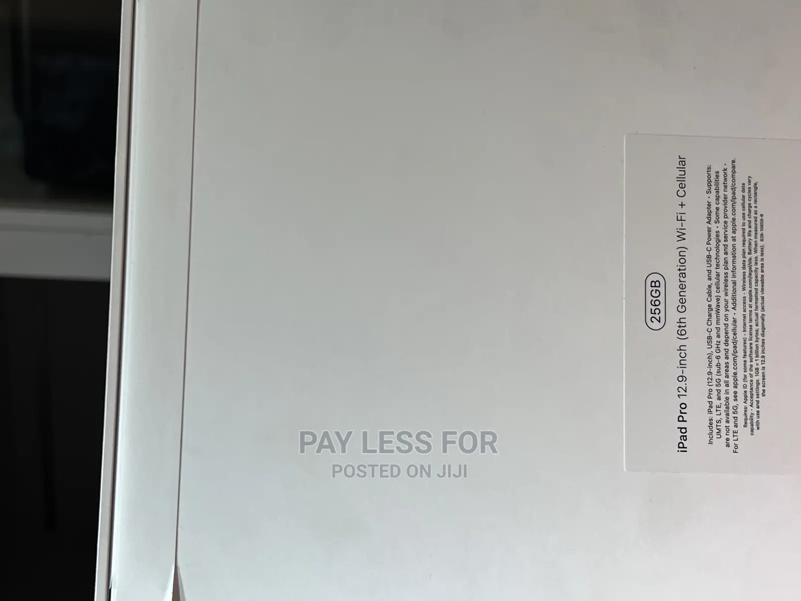 New Apple iPad Pro 12.9 (2022) 256 GB Gray