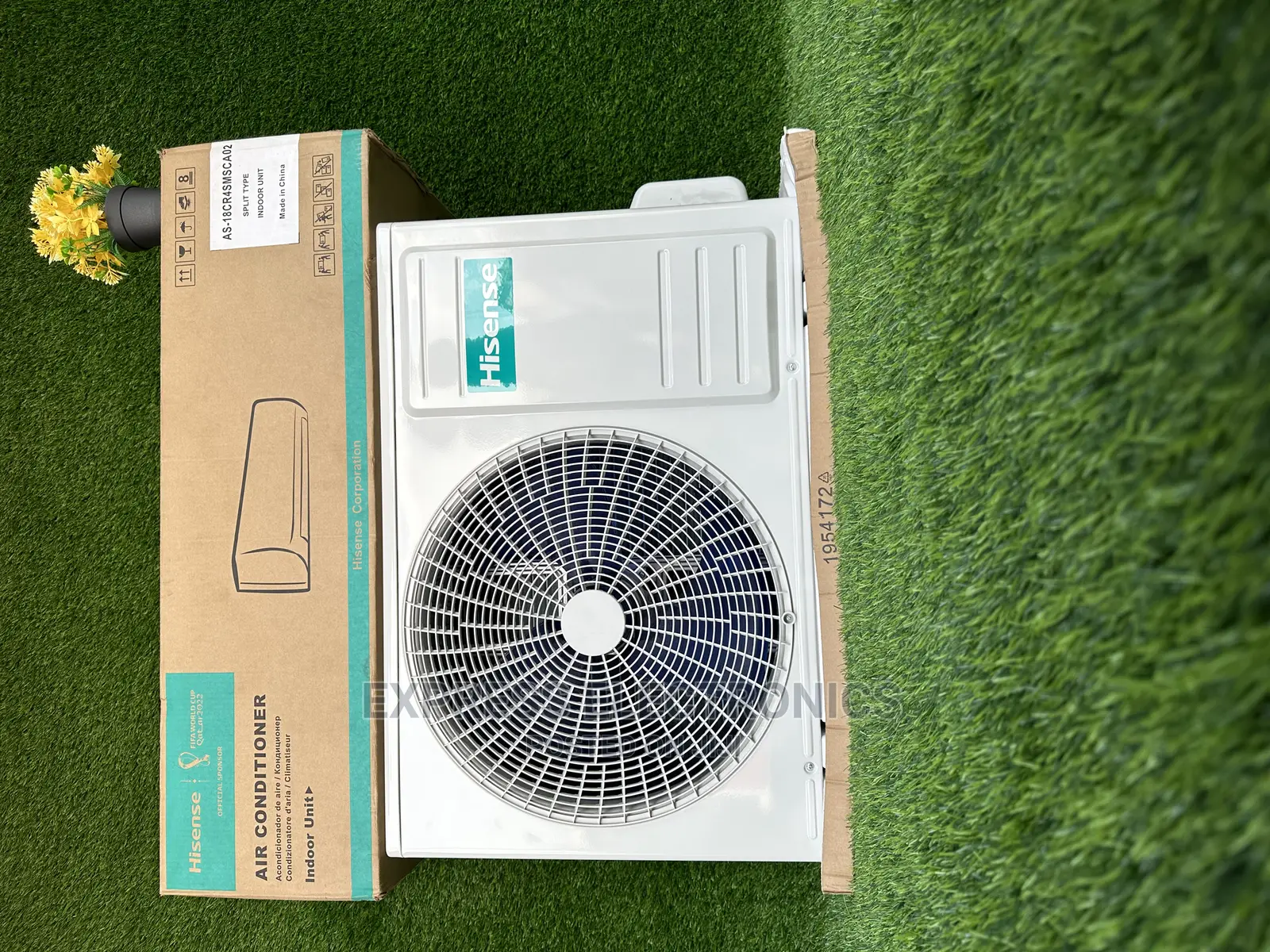 2.5hp Airflow Exchange Hisense Split AC R410 Gas