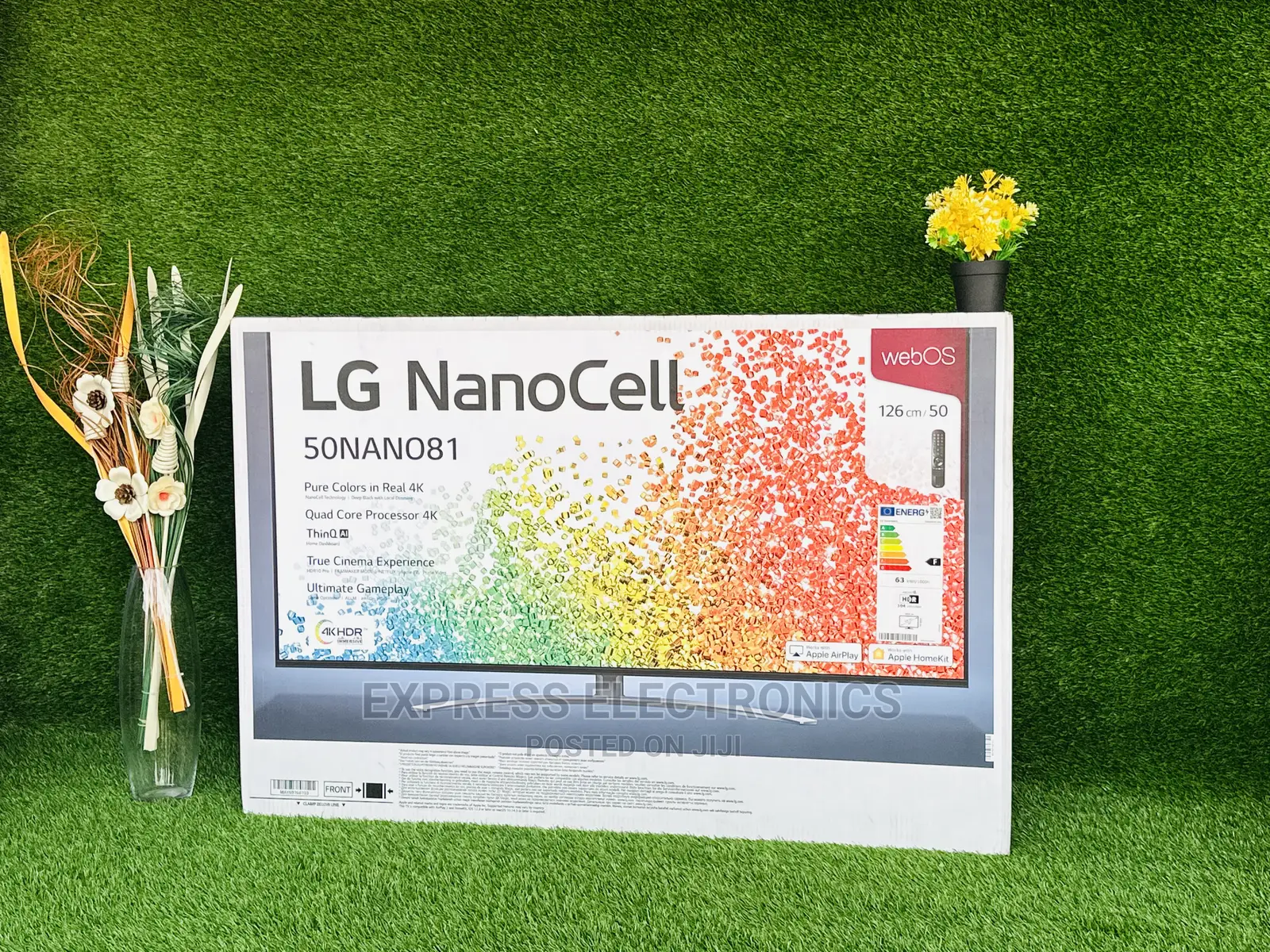 Nanocell Vivid Pictures 50”NANO813 UHD LG Tv +Dstv