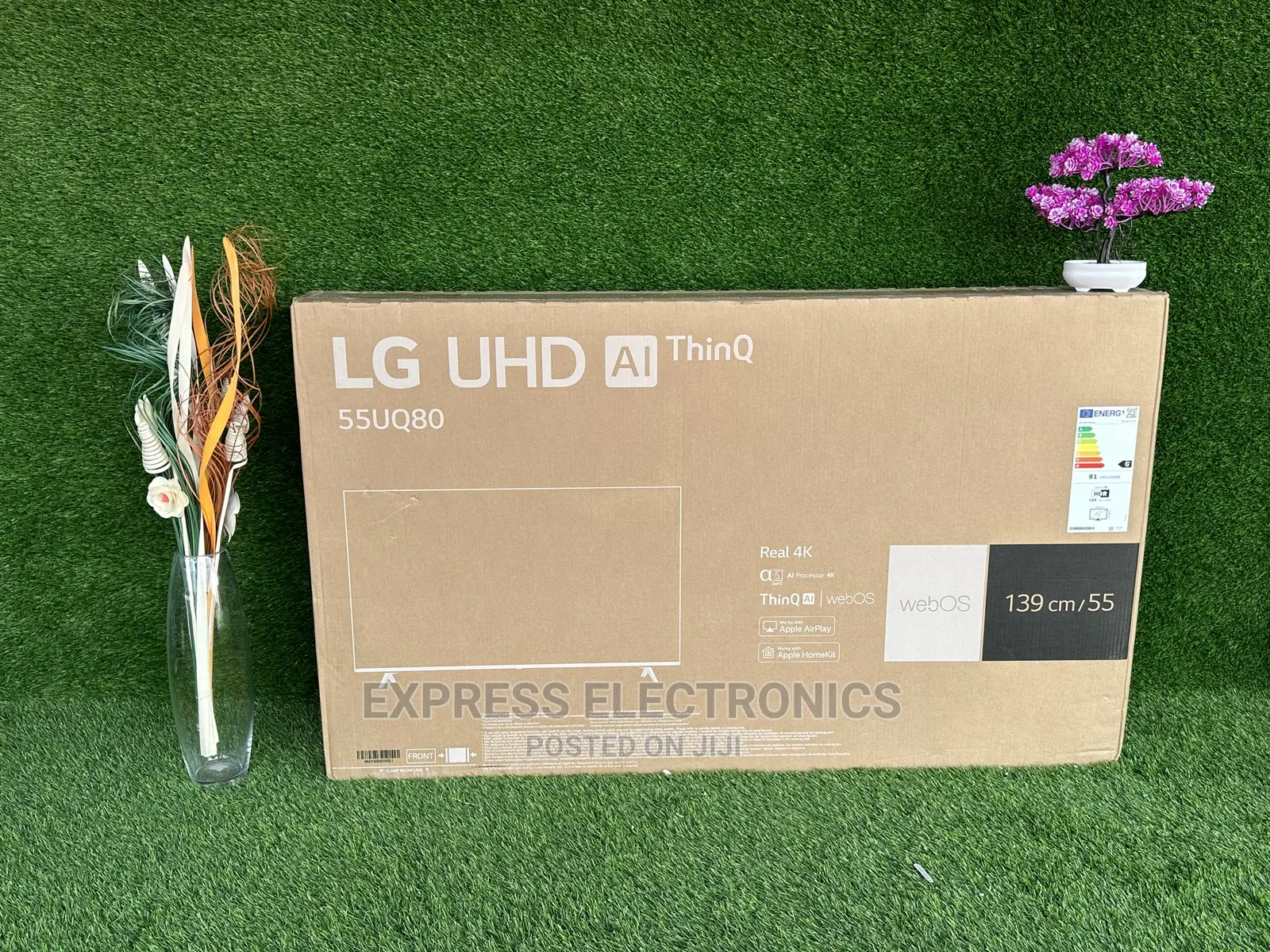 Vivid True Life Picture LG UHD Smart 55UQ80003+Dstv