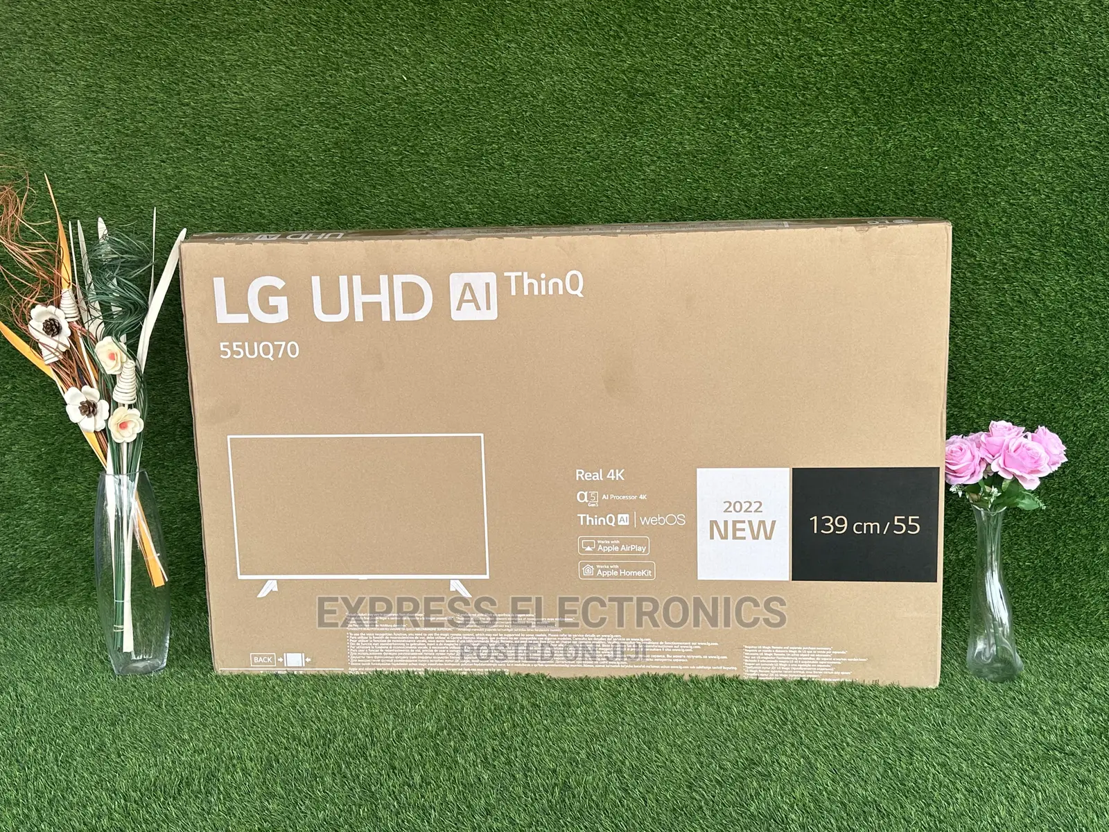 LG UHD Smart Vivid Pictures 55UQ7000 Display +Dstv
