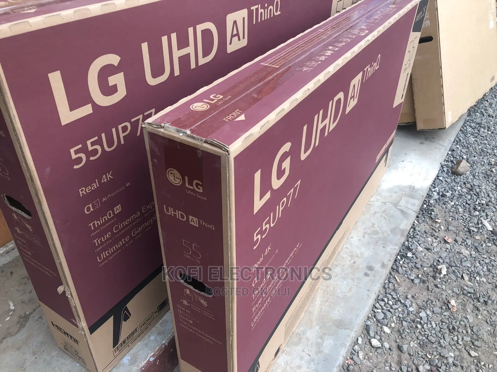 Sharp LG 55UP77006LB, 55 Inch, UHD, HDR, Smart TV