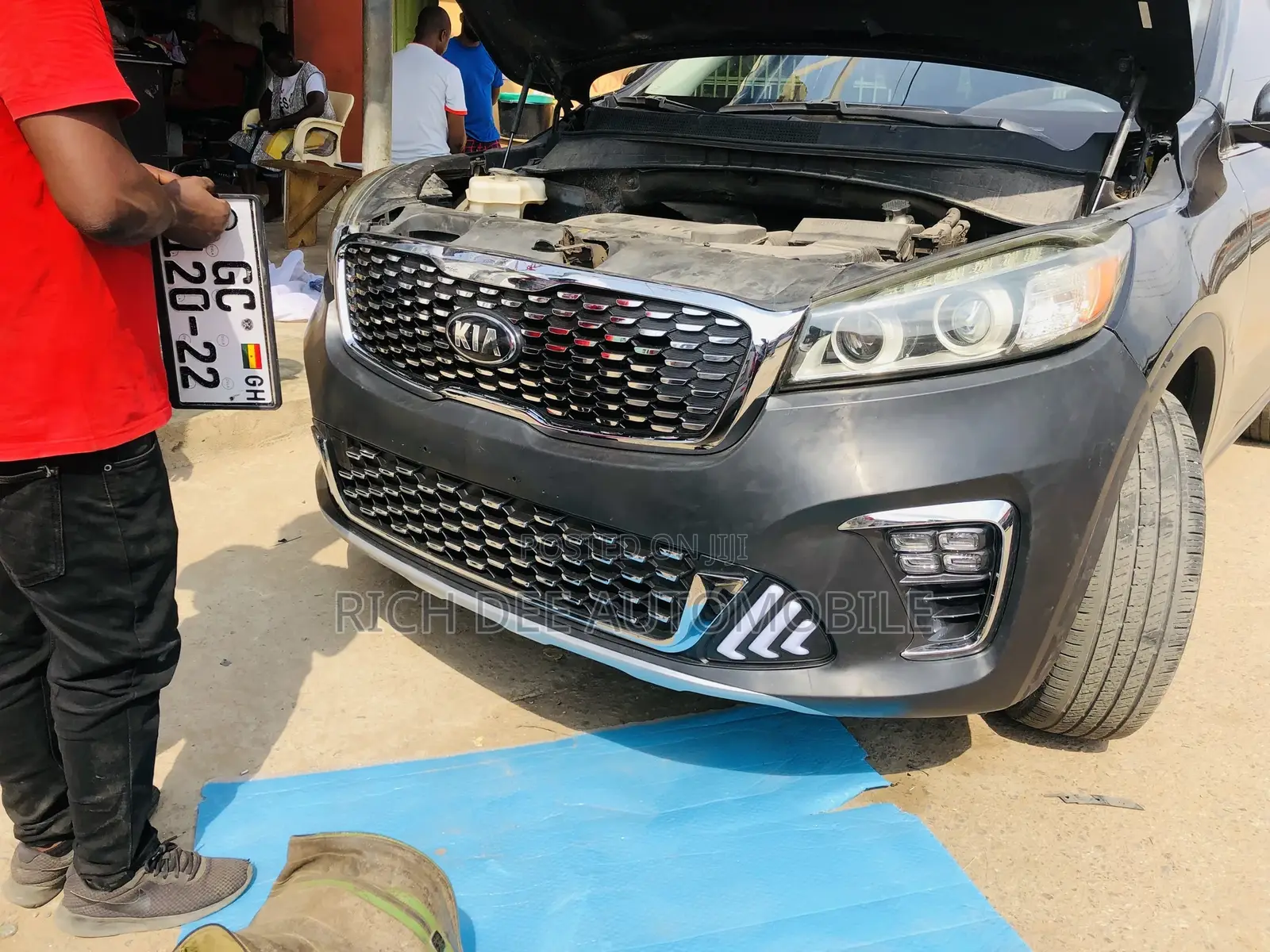 Kia Sorento 2017 Front Bumper Complete With LED Fog Lights