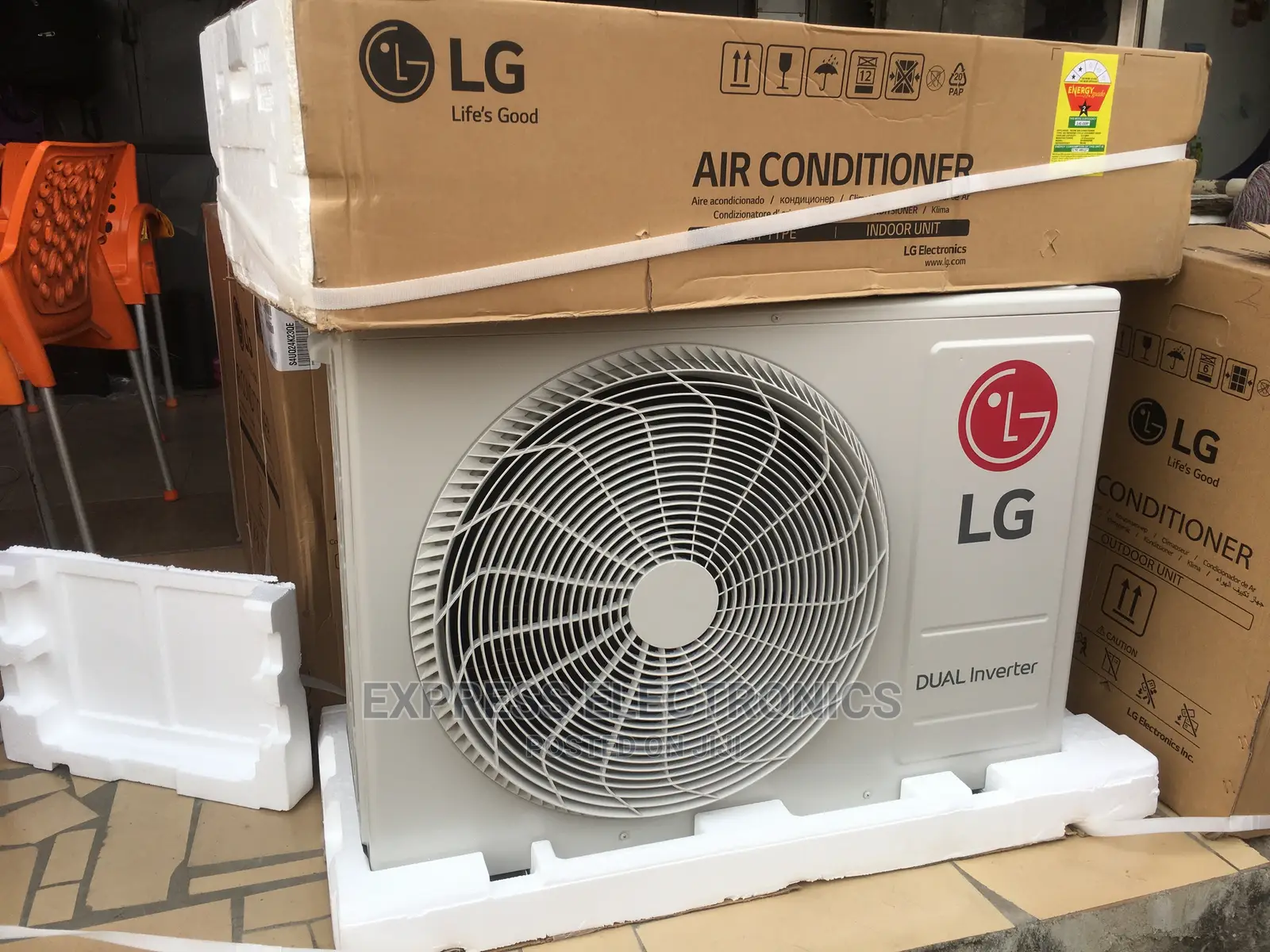 Air Exchange LG R410 1.5hp Split Healthy Care AC S4-C12tzcaa
