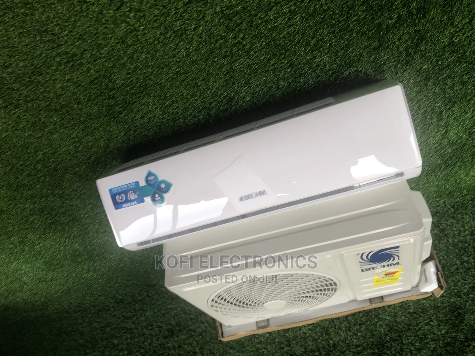 Reliable Split Air Conditioner -Bruhm 1.5HP White