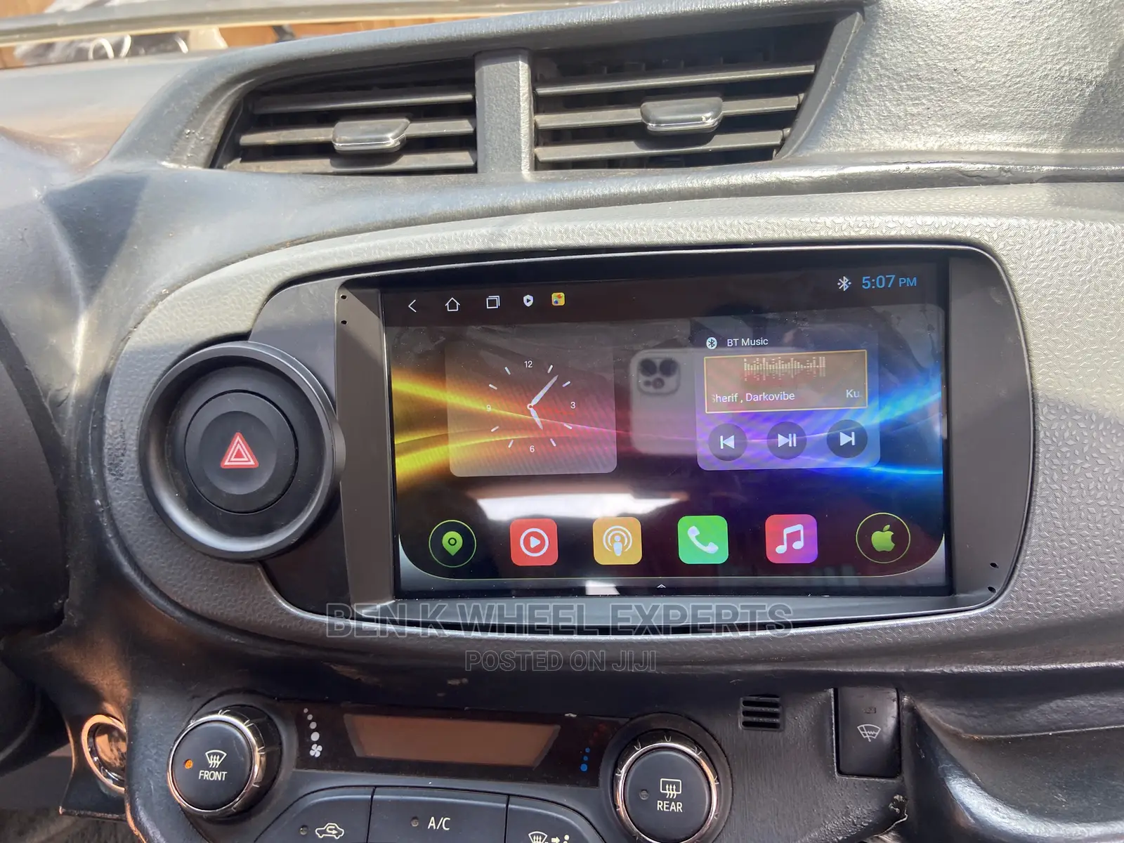 Toyota Vitz Android Version Stereo