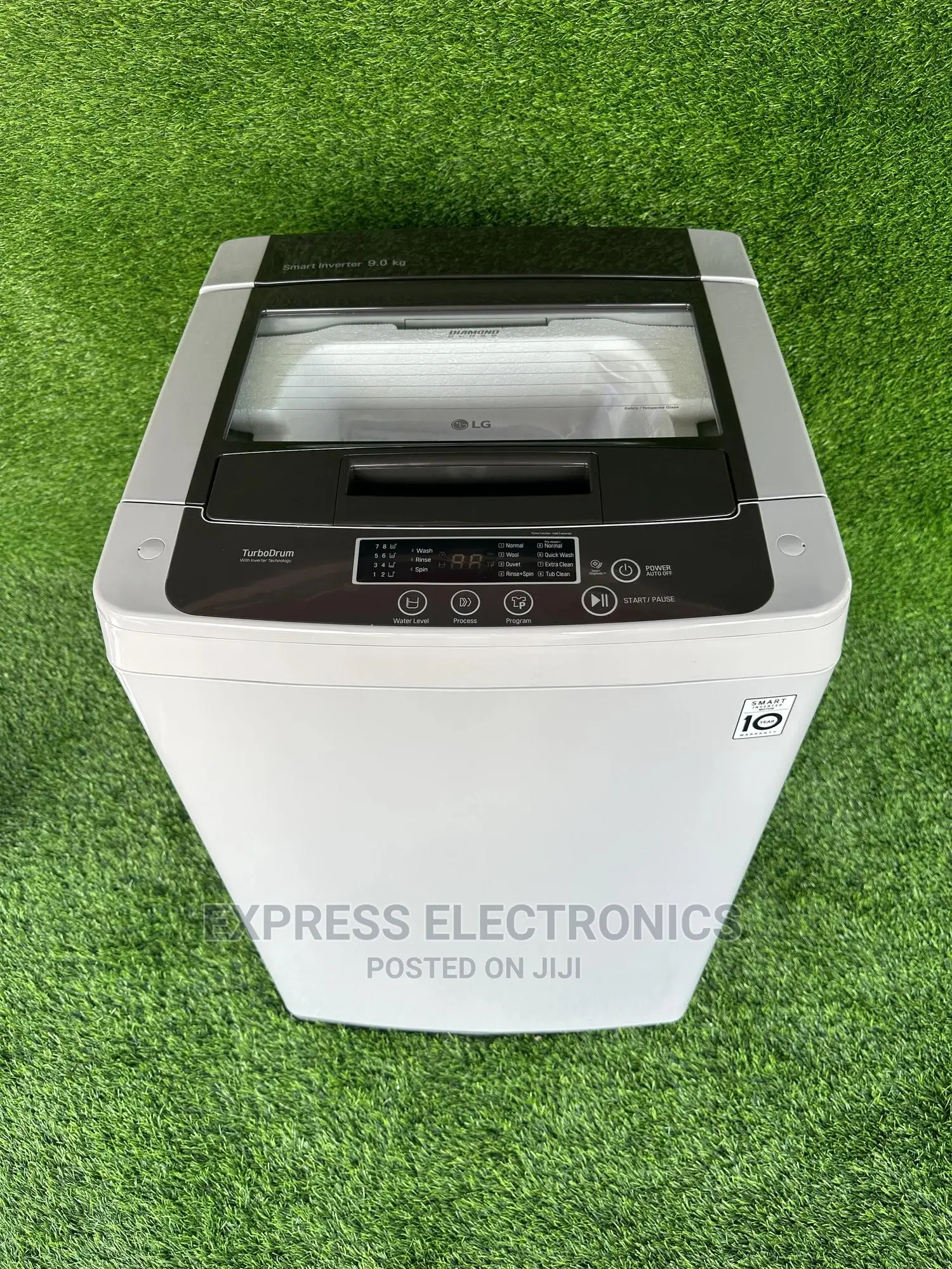 Smart Control Inverter LG 9kg Washingmachine Topload