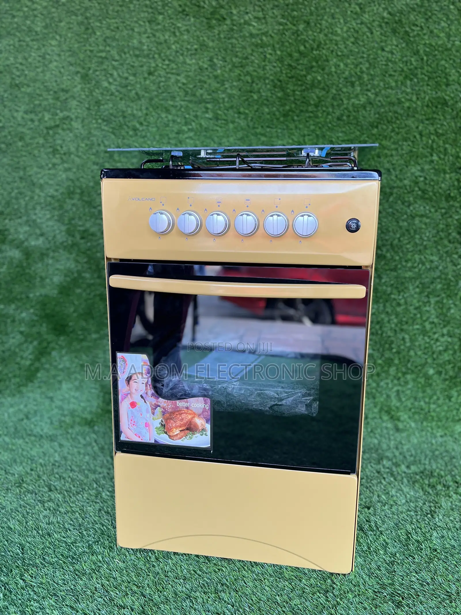 Very Durable Turkey Made Volcano 4 Burner Gas Cooker