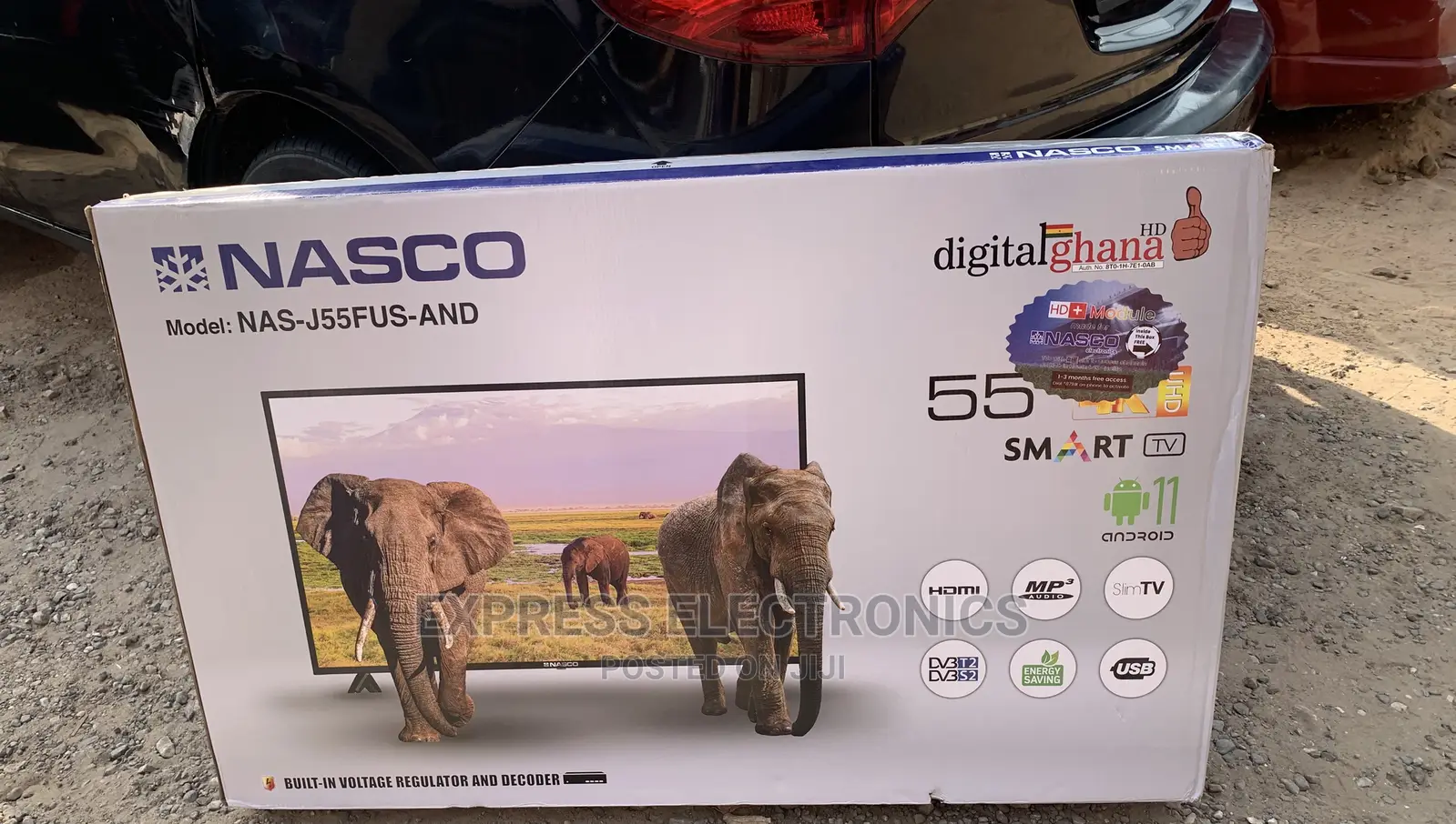 Nasco 55”UHD Triluminos Display (Dstv)  NAS-J55FUS-And