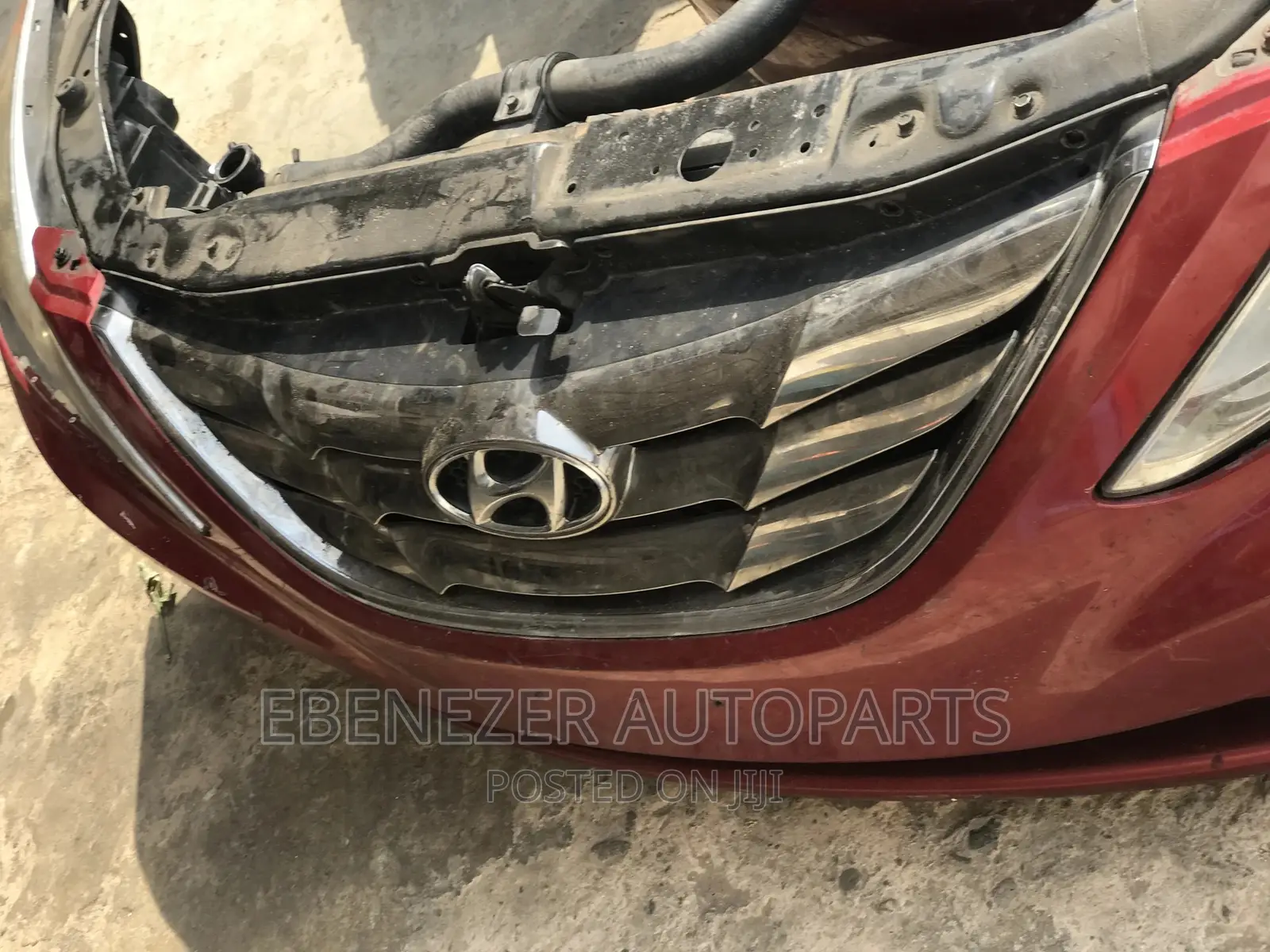 Hyundai Sonata 2012 Front Cut