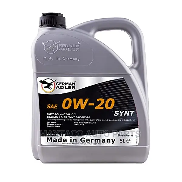 German Adler 0w-20 Engine Oil - 5L