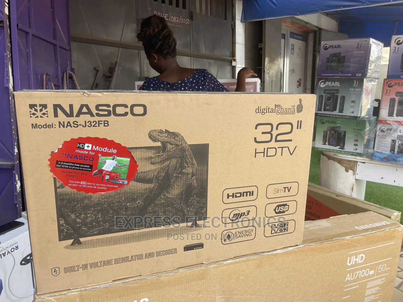 Nasco 32”Vivid True Picture Quality Digital Display