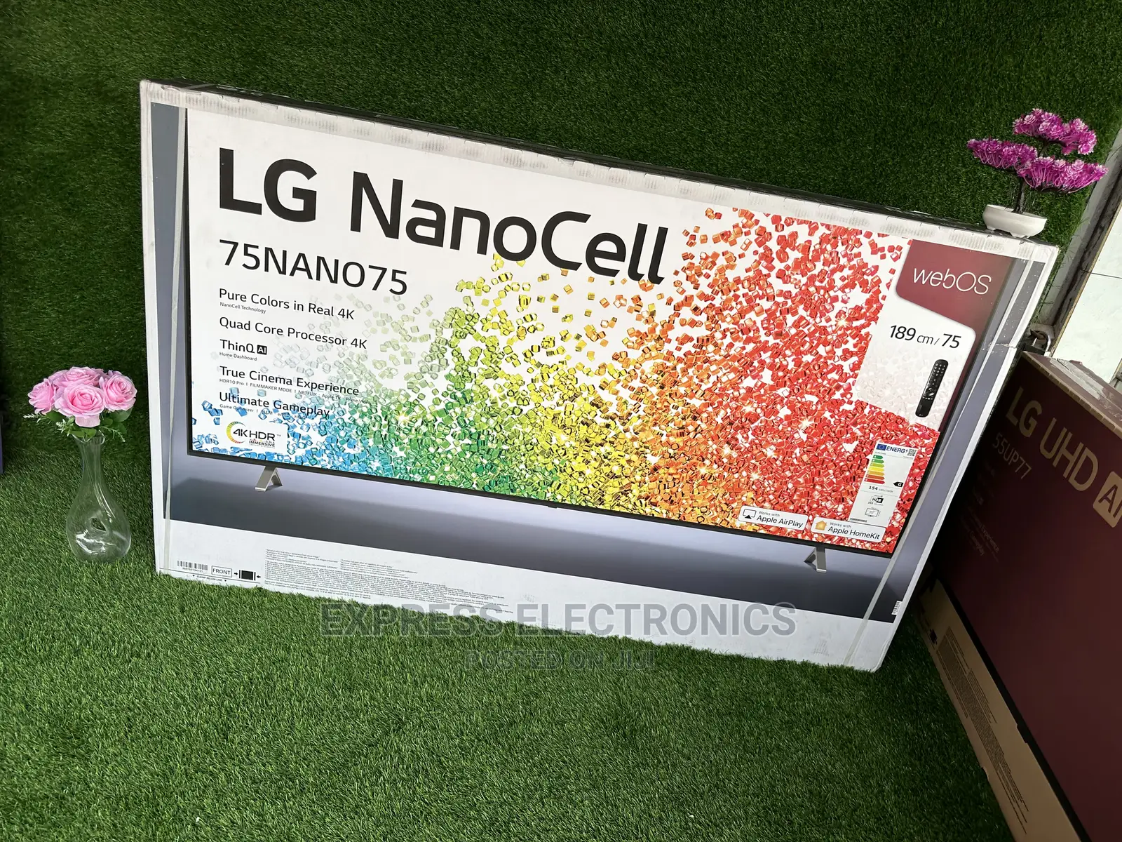 75” UHD Android Smart LG Nanocell Purecolors Picture+Dstv