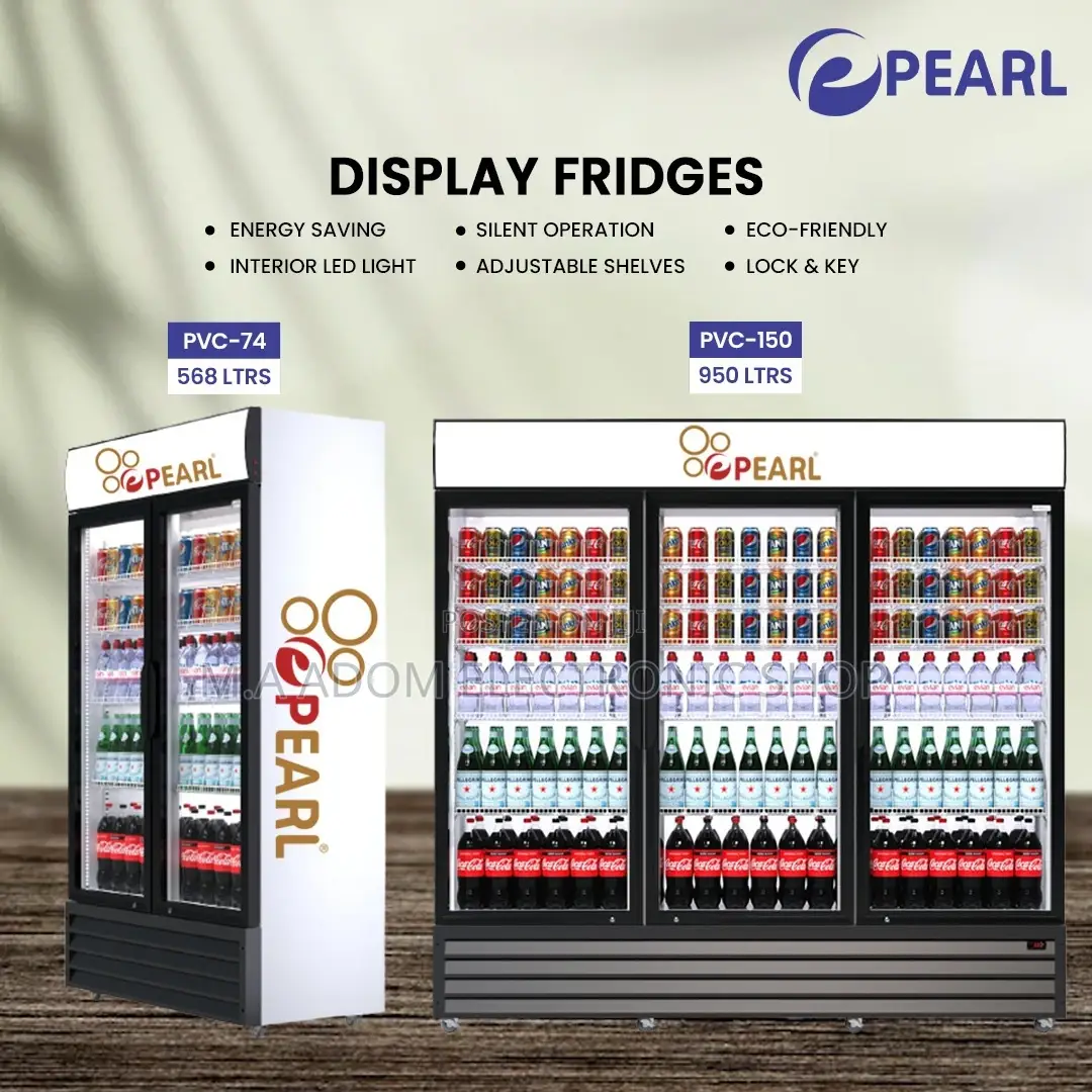 Pearl 3 Doors 950 Litres Showcase Fridge