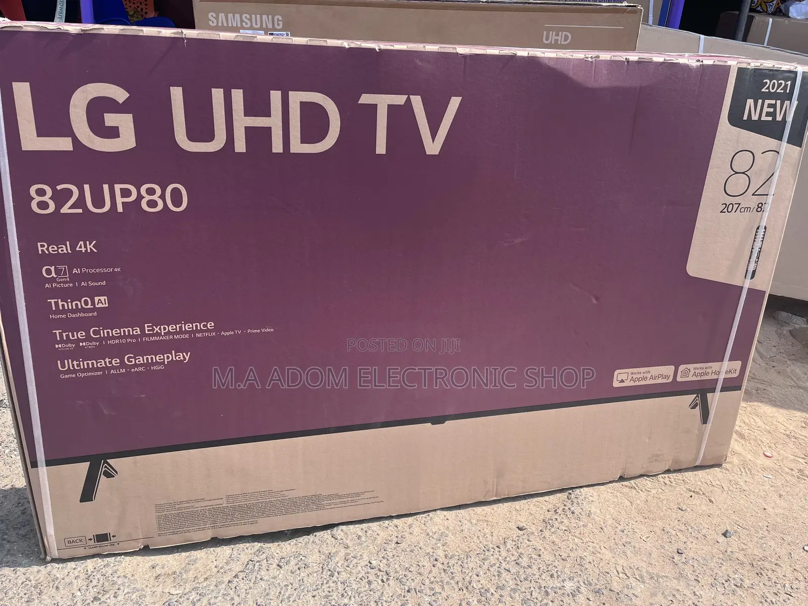 Plus Free Wall Mount LG 82”UHD Smart UHD Led Tv