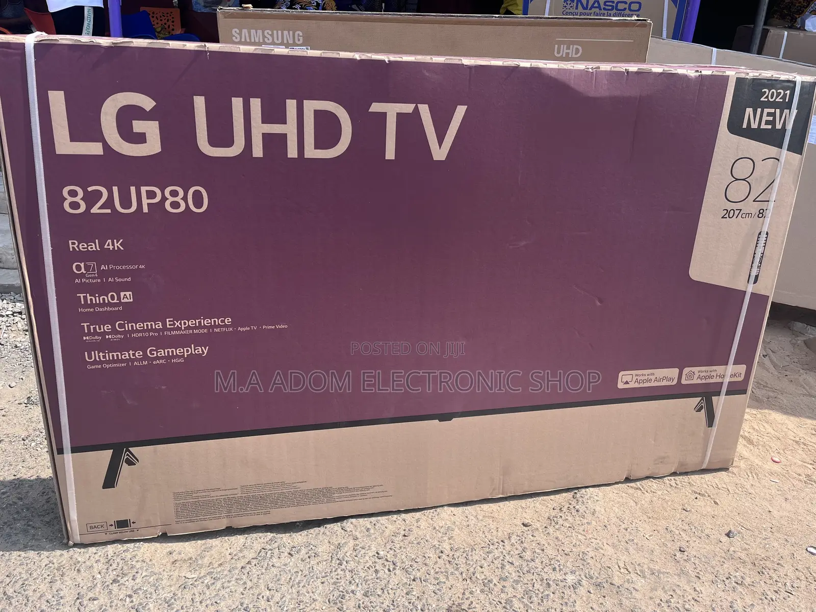 Plus Free Wall Mount LG 82”UHD Smart UHD Led Tv