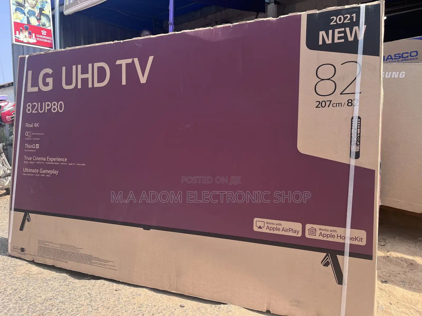 Plus Free 32” Led Tv Lg 82” Smart Ai Thinq Ai Led Tv