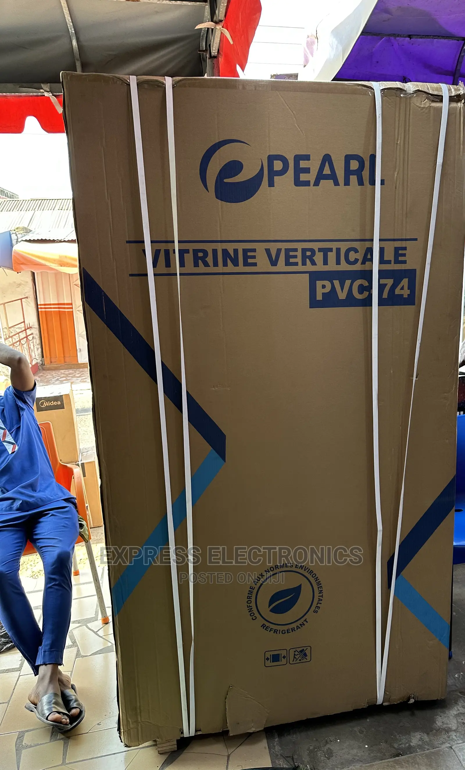 Fully Automatic Operation Pear Double Door PVC-74 ,568l