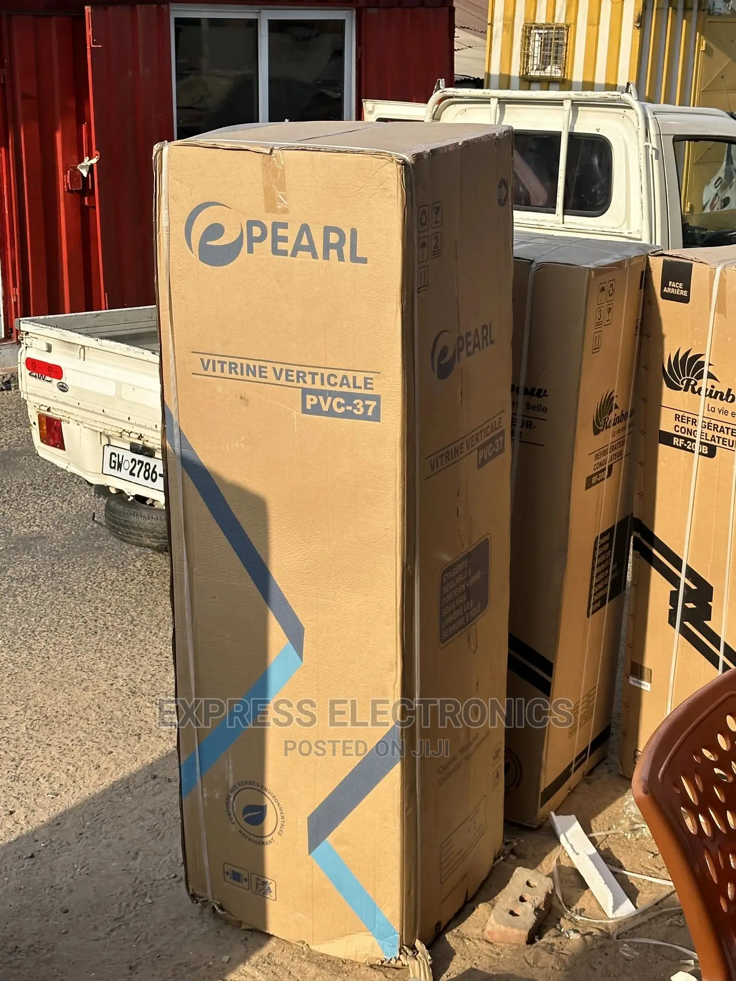 See Through Inside Lamp Led PVC46 , 318 Litres Display Pearl