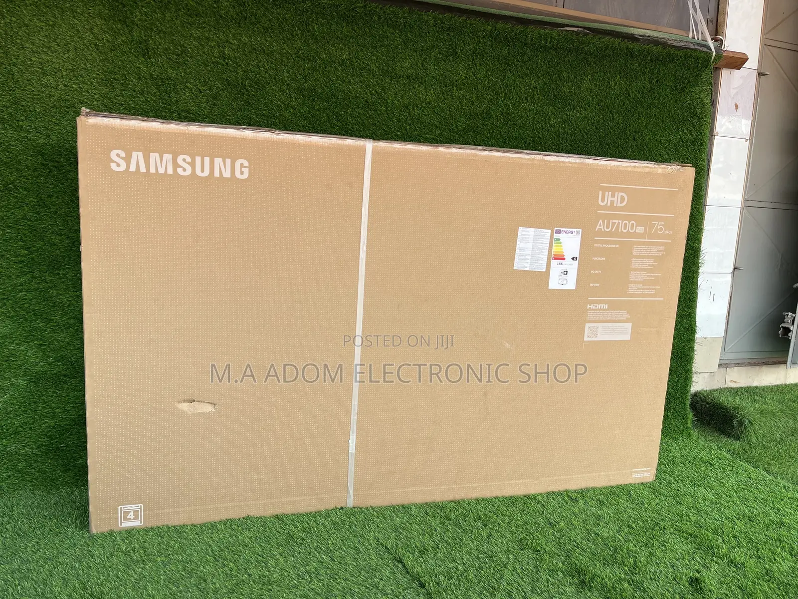 Samung 75” Smart UHD Tv With Adaptive Sound Mode