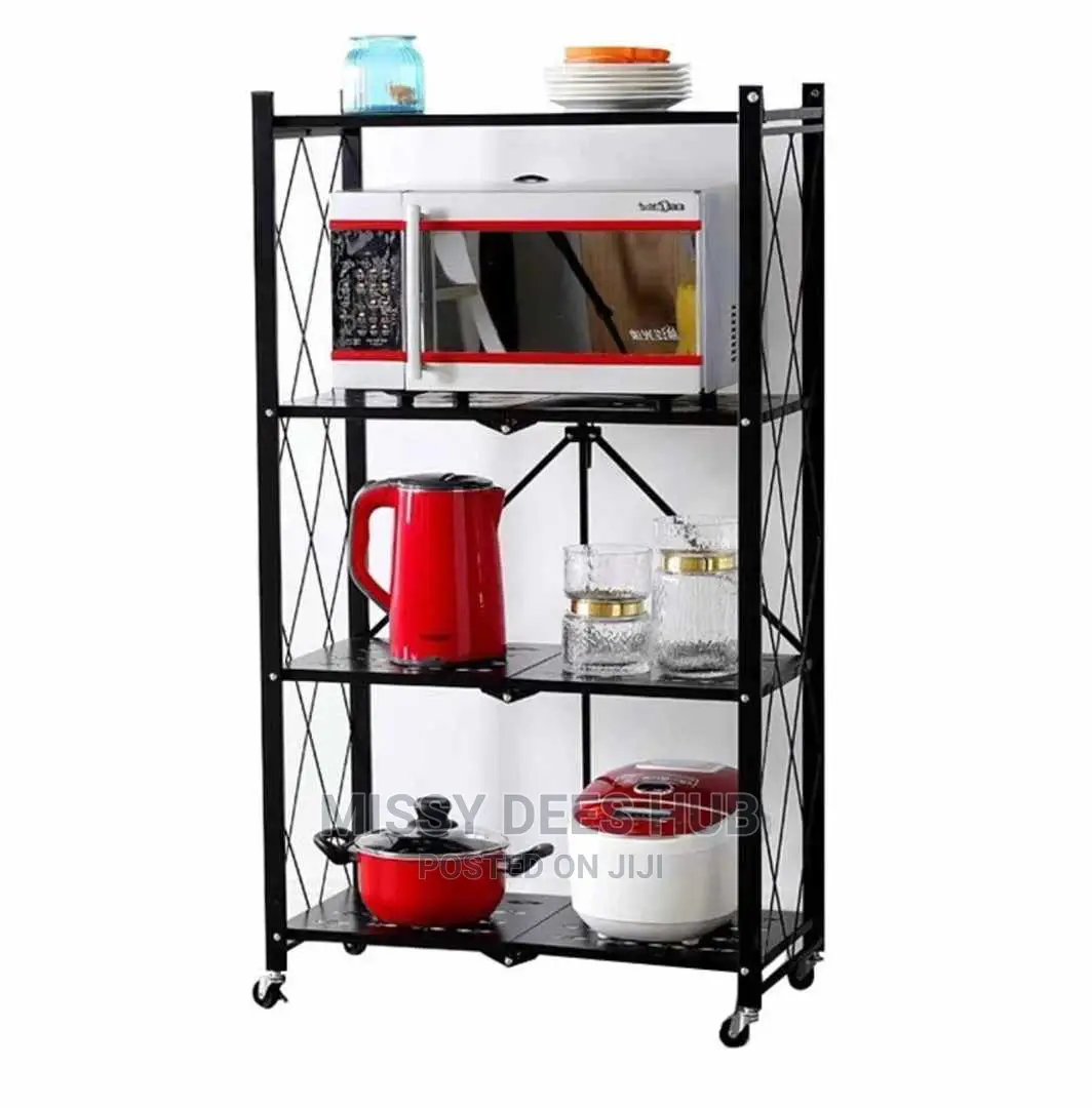 4 Layer Foldable Storage Rack
