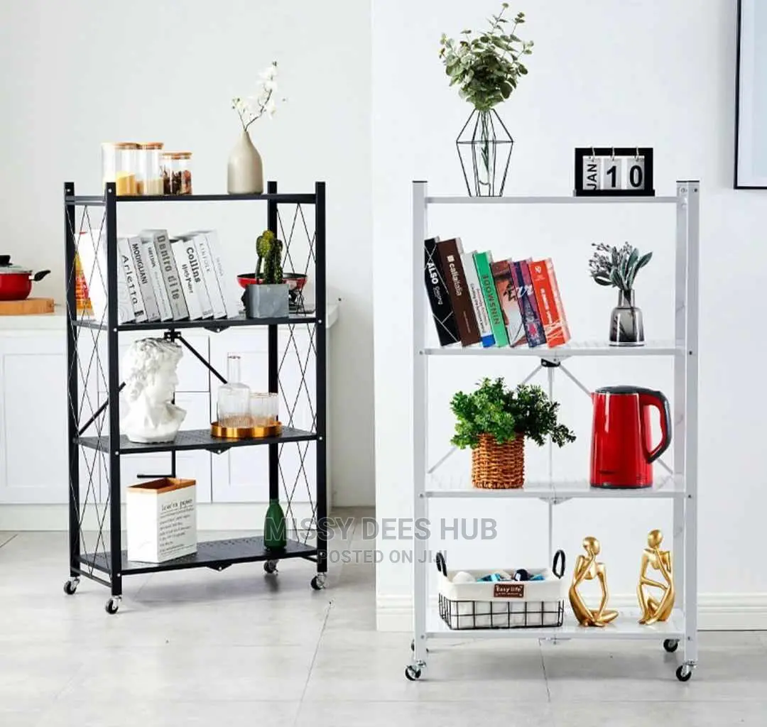 4 Layer Foldable Storage Rack