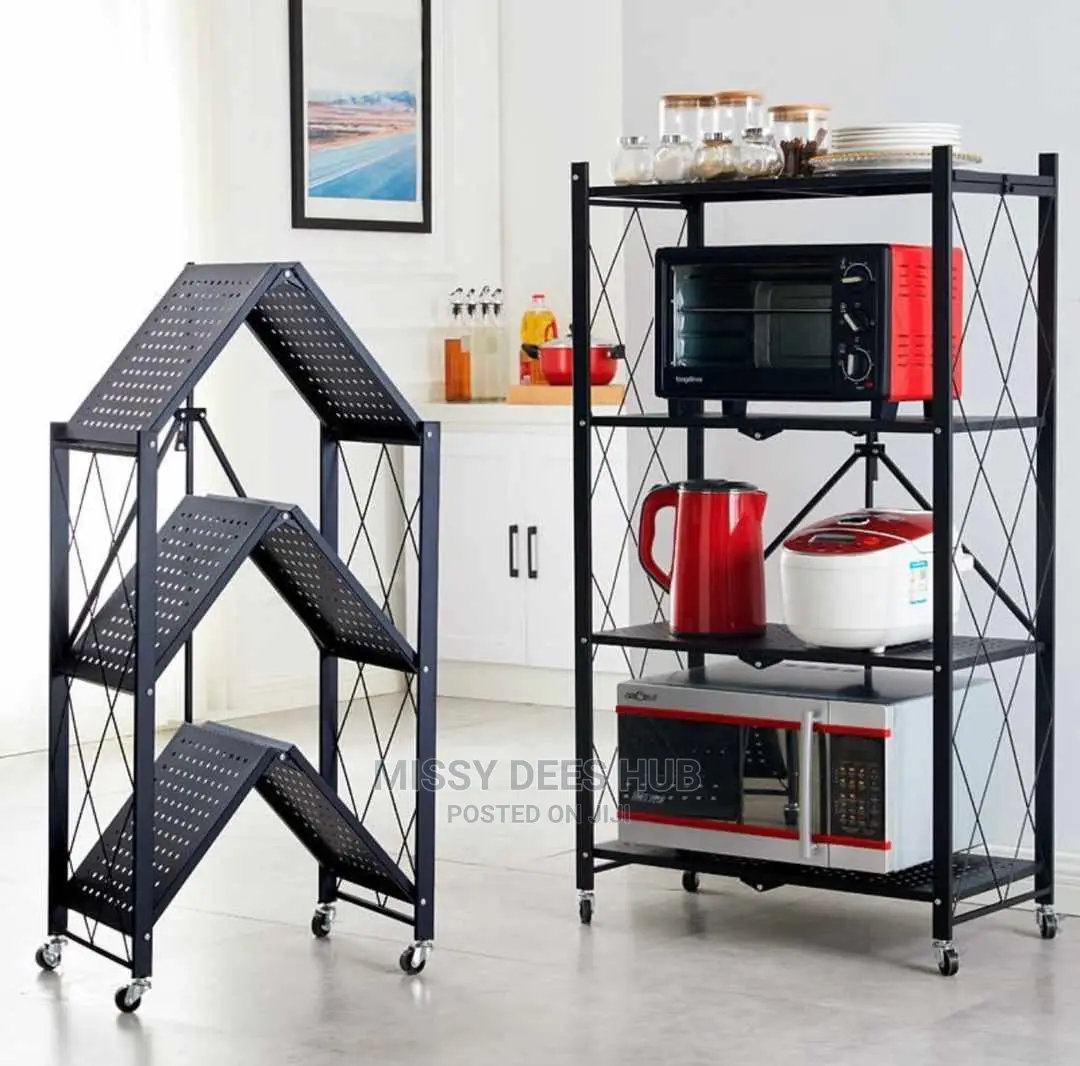 4 Layer Foldable Storage Rack