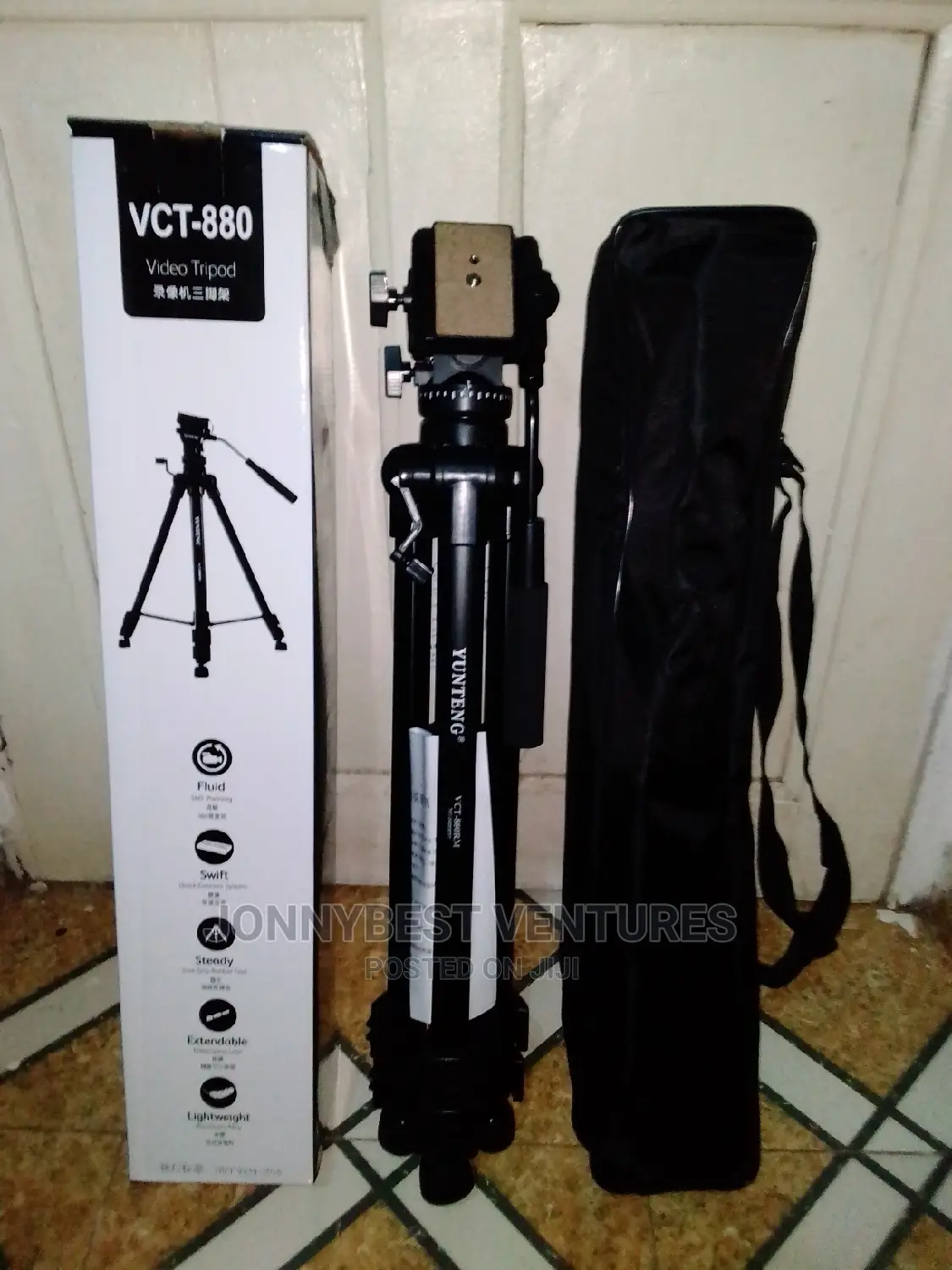 880 Video Camera Tripod