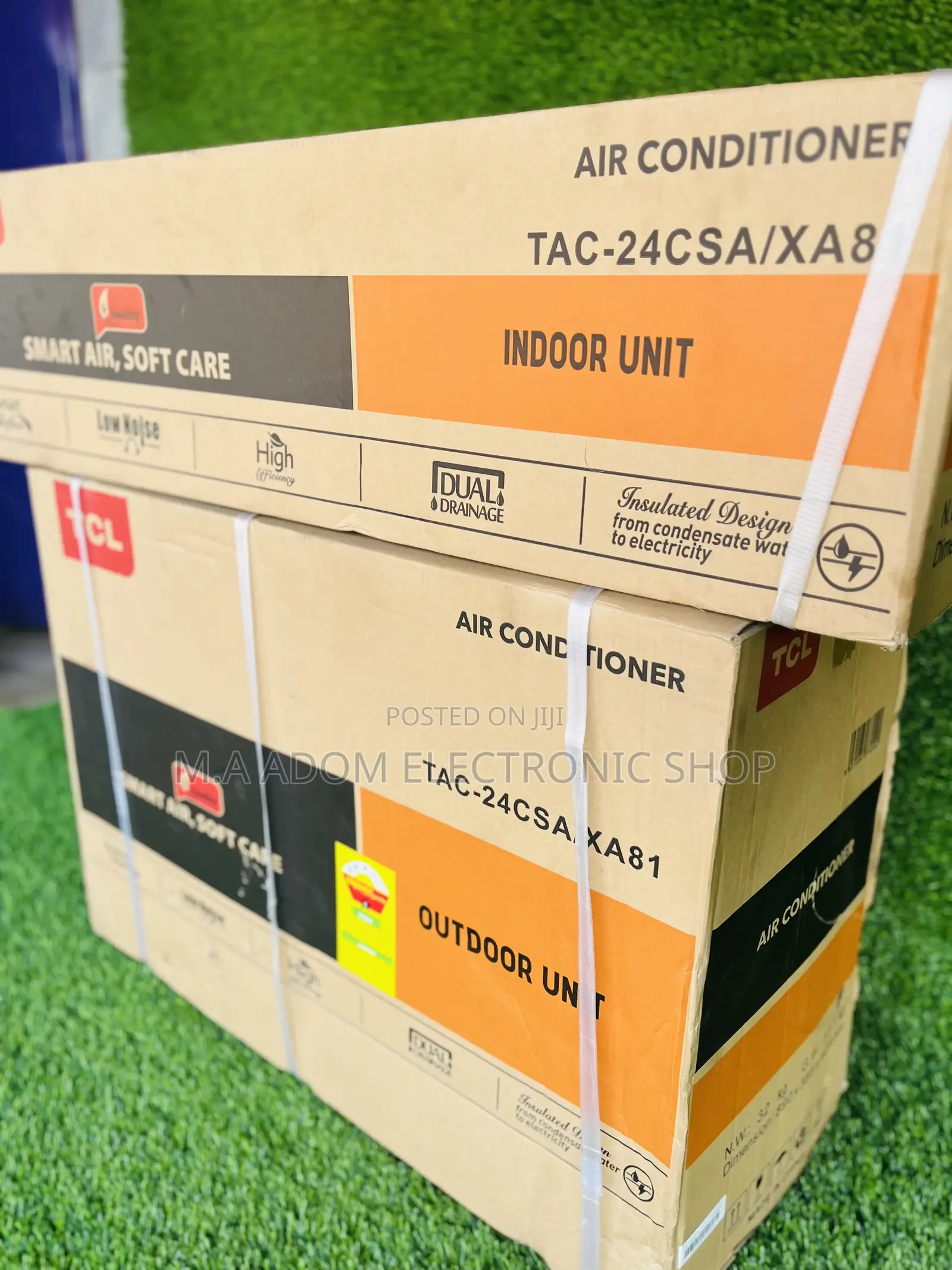 Tcl 1/5 Healthy Smart Soft Acre 3 Stars R410gas AC