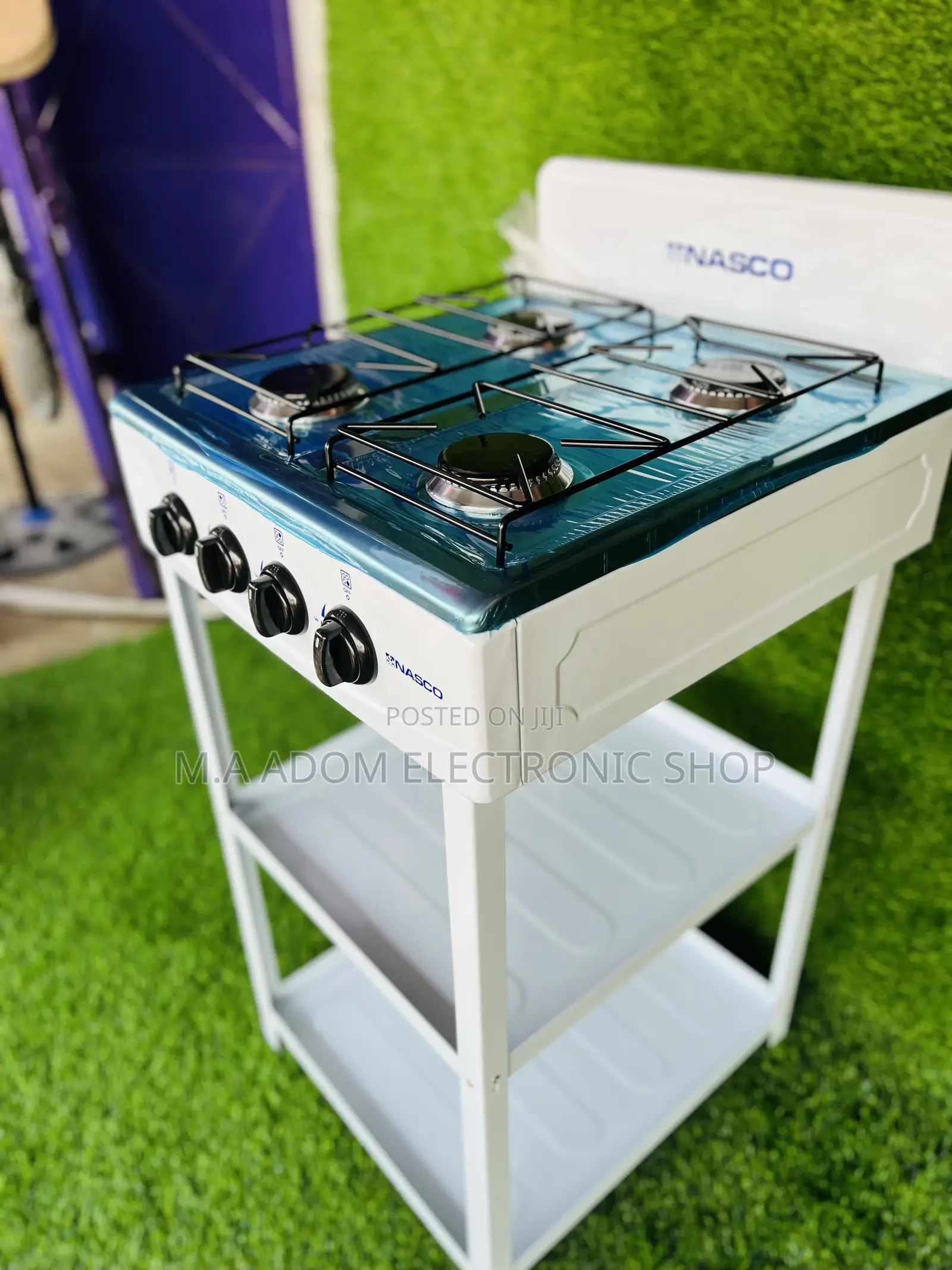 Nasco 4 Burner Gas Cooker