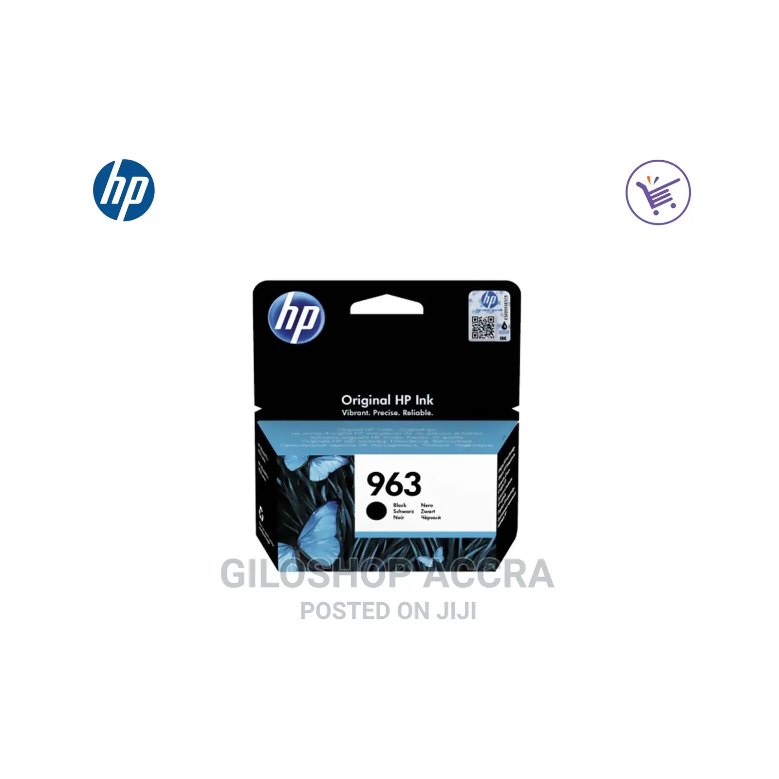 Hp 963 Black Original Ink Cartridge 3ja26ae