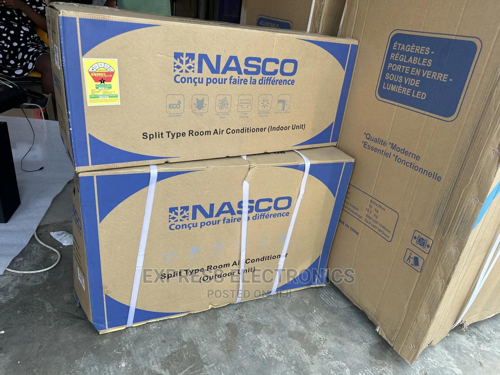 Comfort Cooling Air Nasco Finish Mirror Split Eco Essential